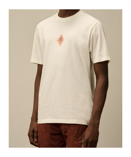 C.p. Company C.p.company Jersey T-shirt In Nude