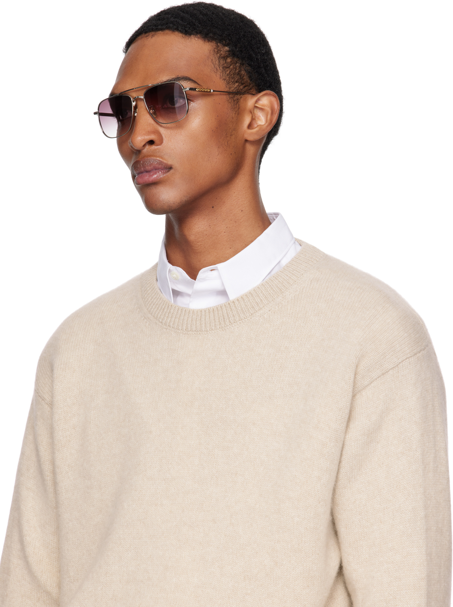 Cutler  Gross Cutler And Gross X The Great Frog Richards Sunglasses In Purple