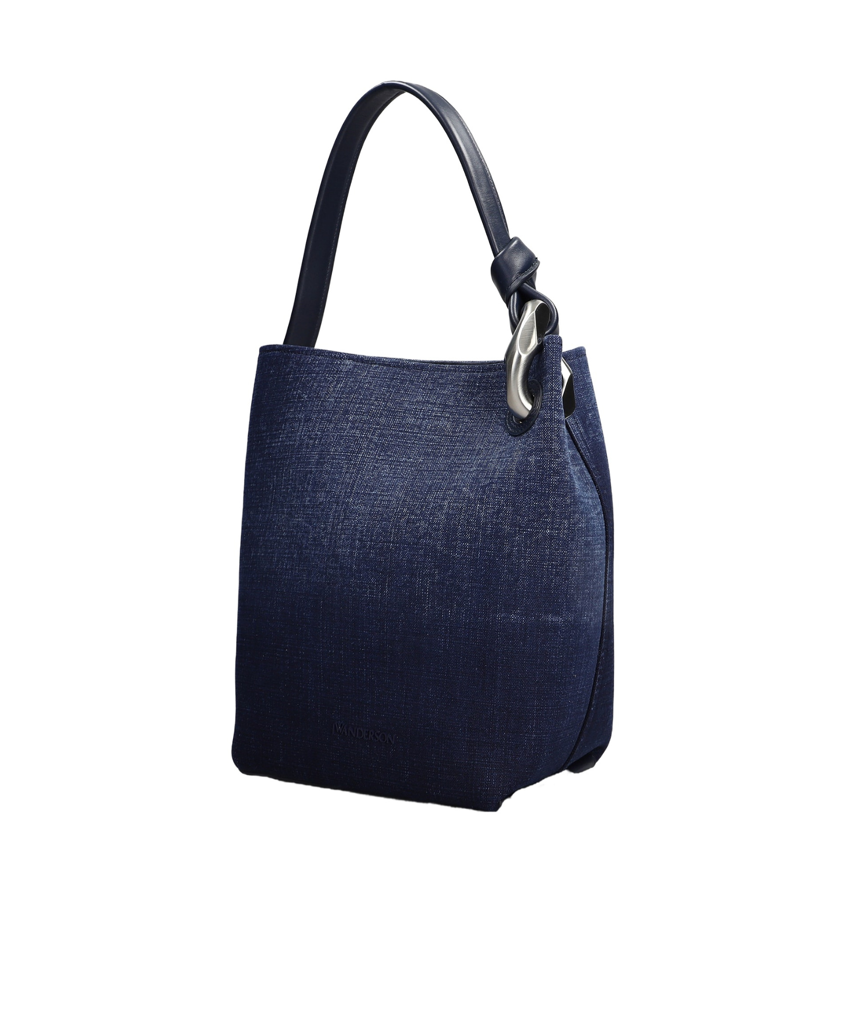 Jw Anderson Jwa Corner Bucket Bag In Black