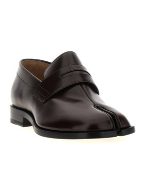 MAISON MARGIELA TABI LEATHER LOAFERS
