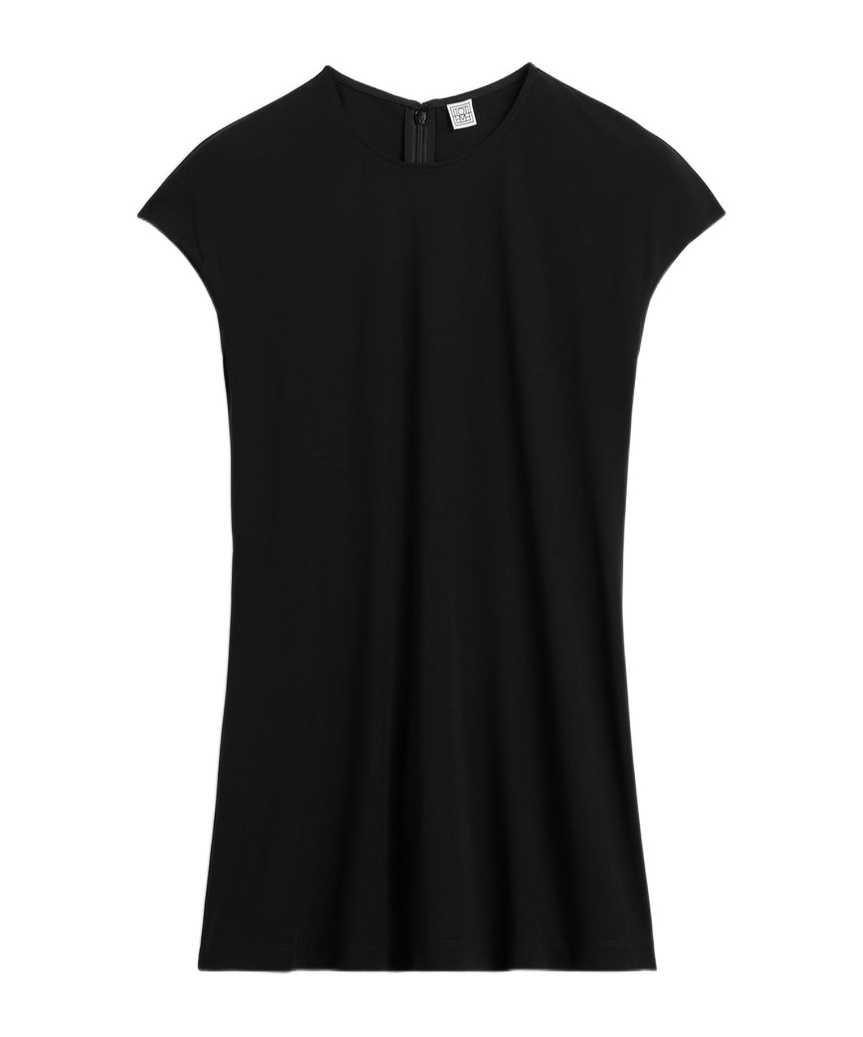 Totême Crew Neck Vest In Black