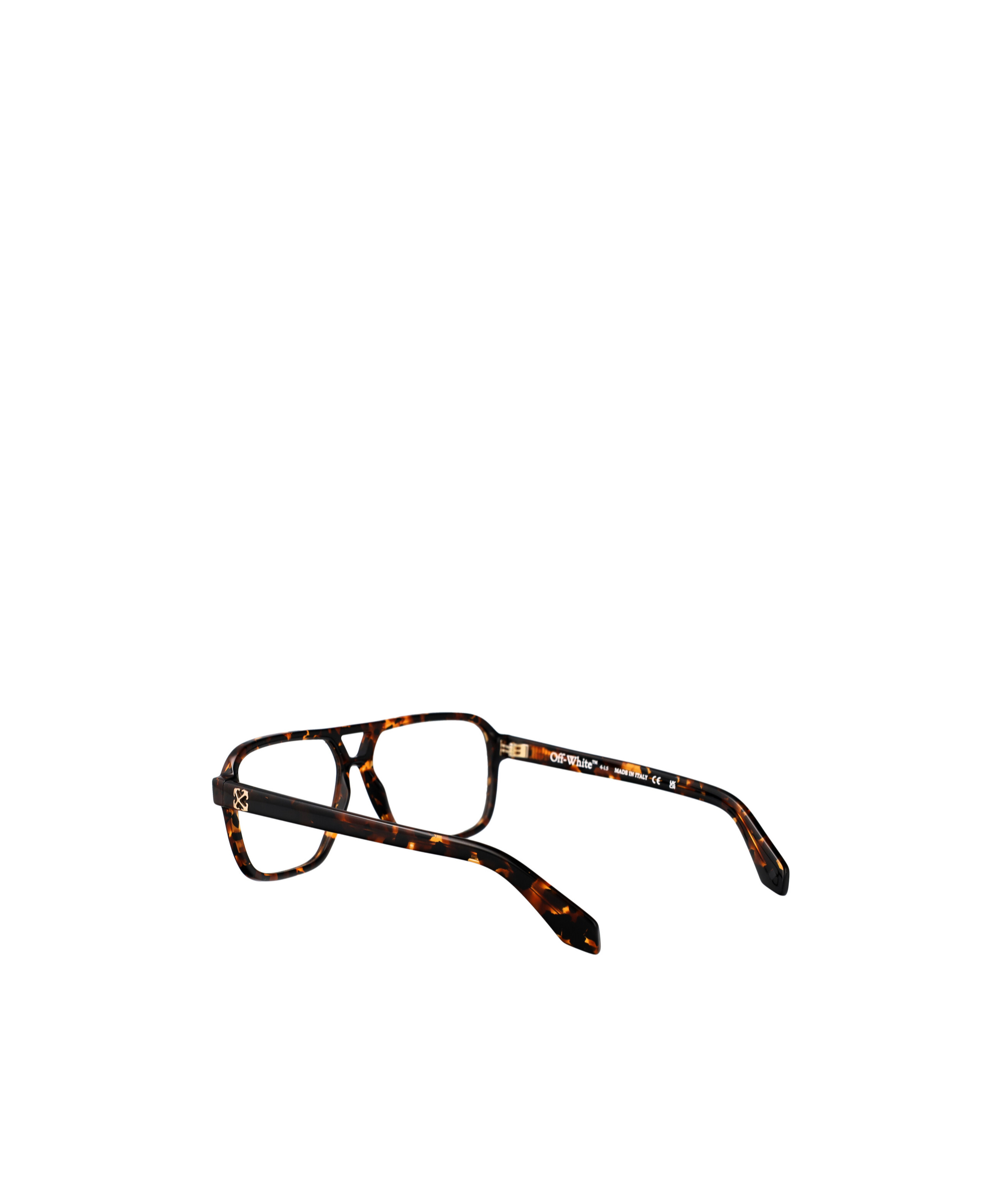 Off-white Optical Style 46 Square-frame Glasses In Black