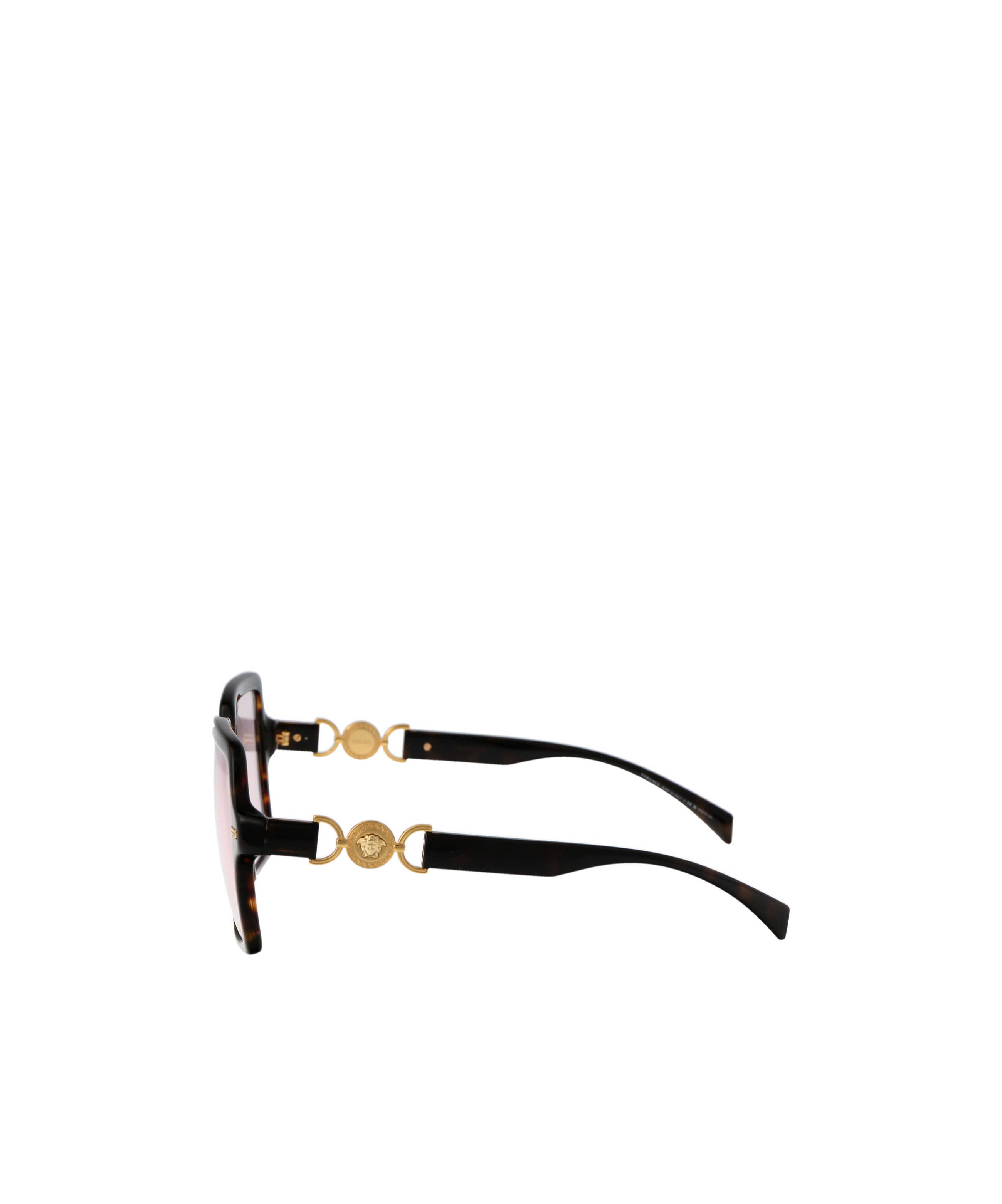 Shop Versace Eyewear Square Frame Sunglasses In Pink