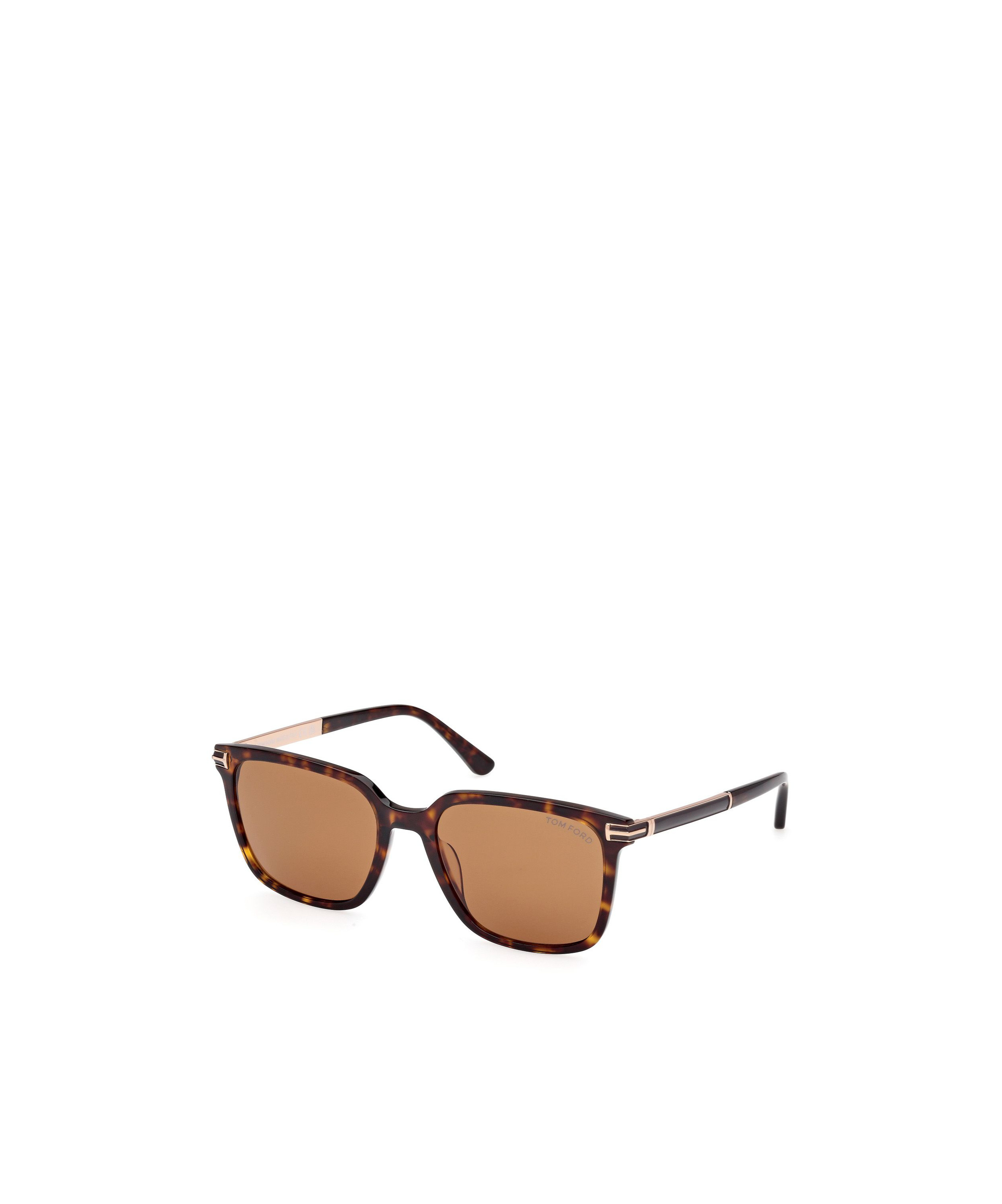 Tom Ford Logo Sunglasses In Nude