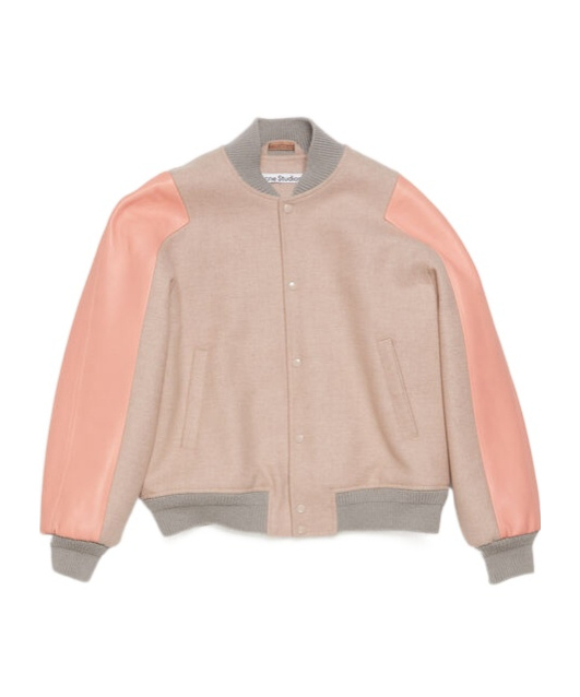 Acne Studios Bomber Jacket In Nude