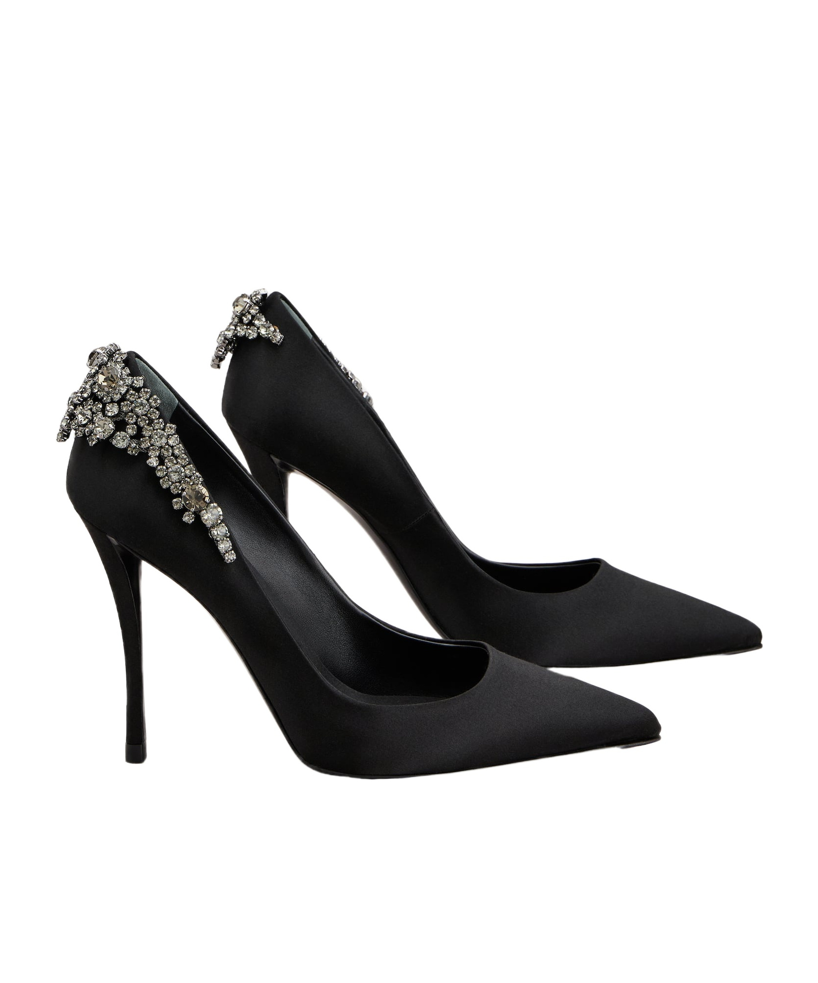 ROGER VIVIER EFFLORESCENCE PUMPS IN SATIN