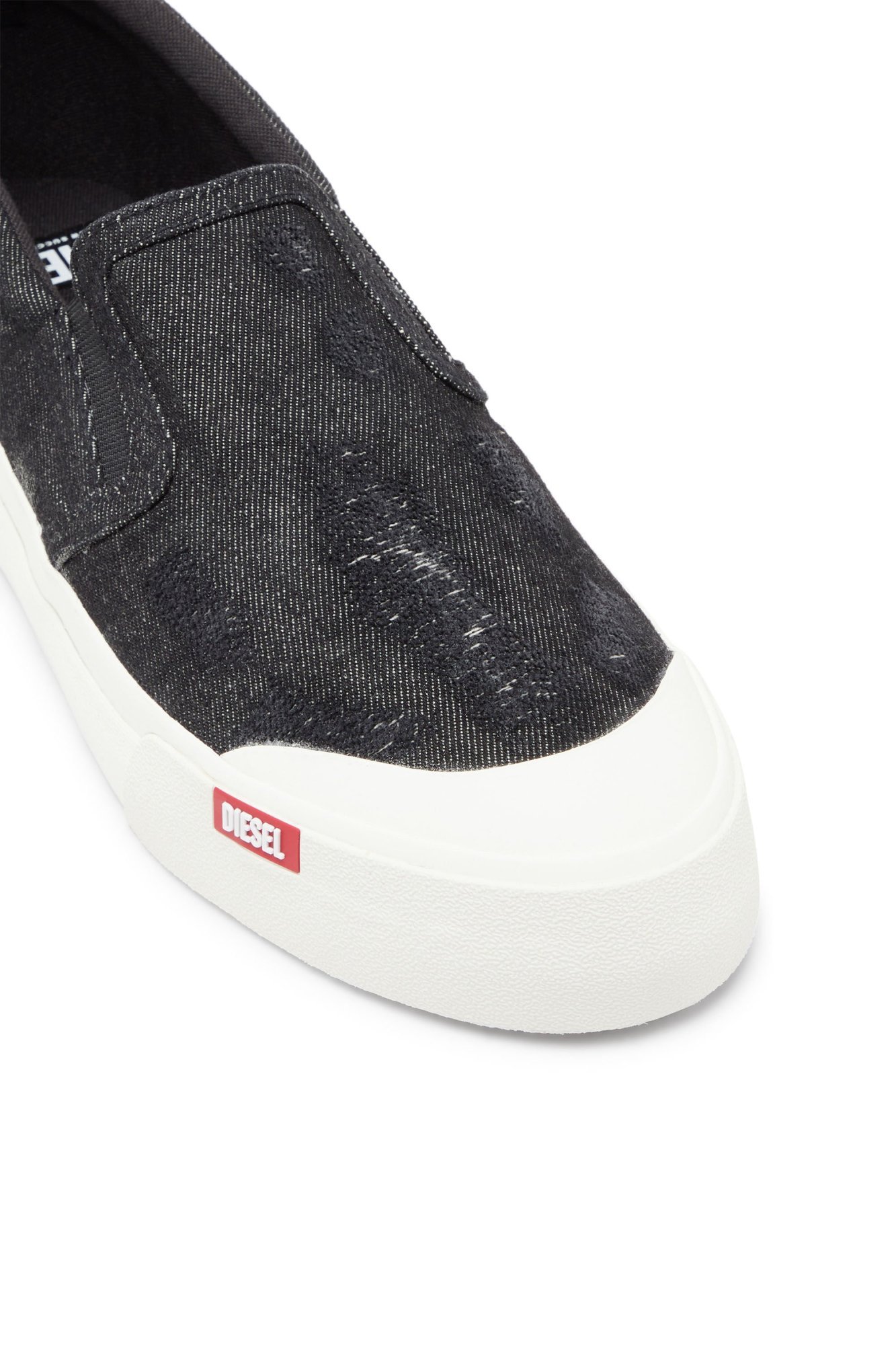 Diesel S-athos Slip-on Sneakers In White