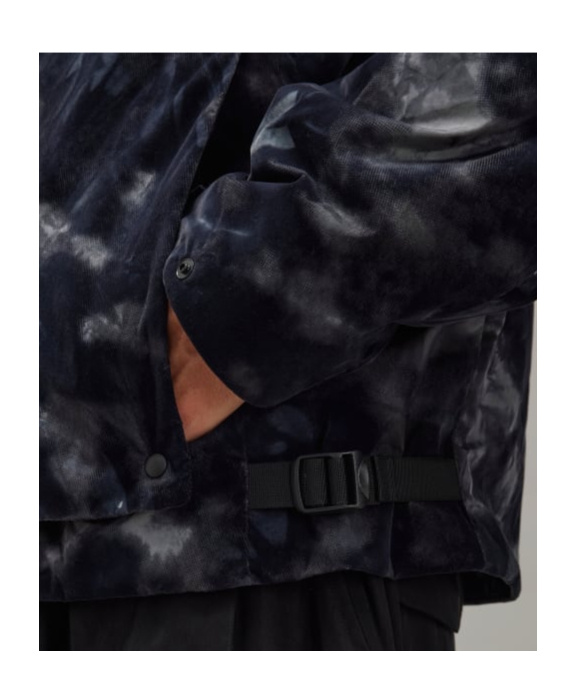 Y-3 Tie Dye Cotton Blend Vest In Black