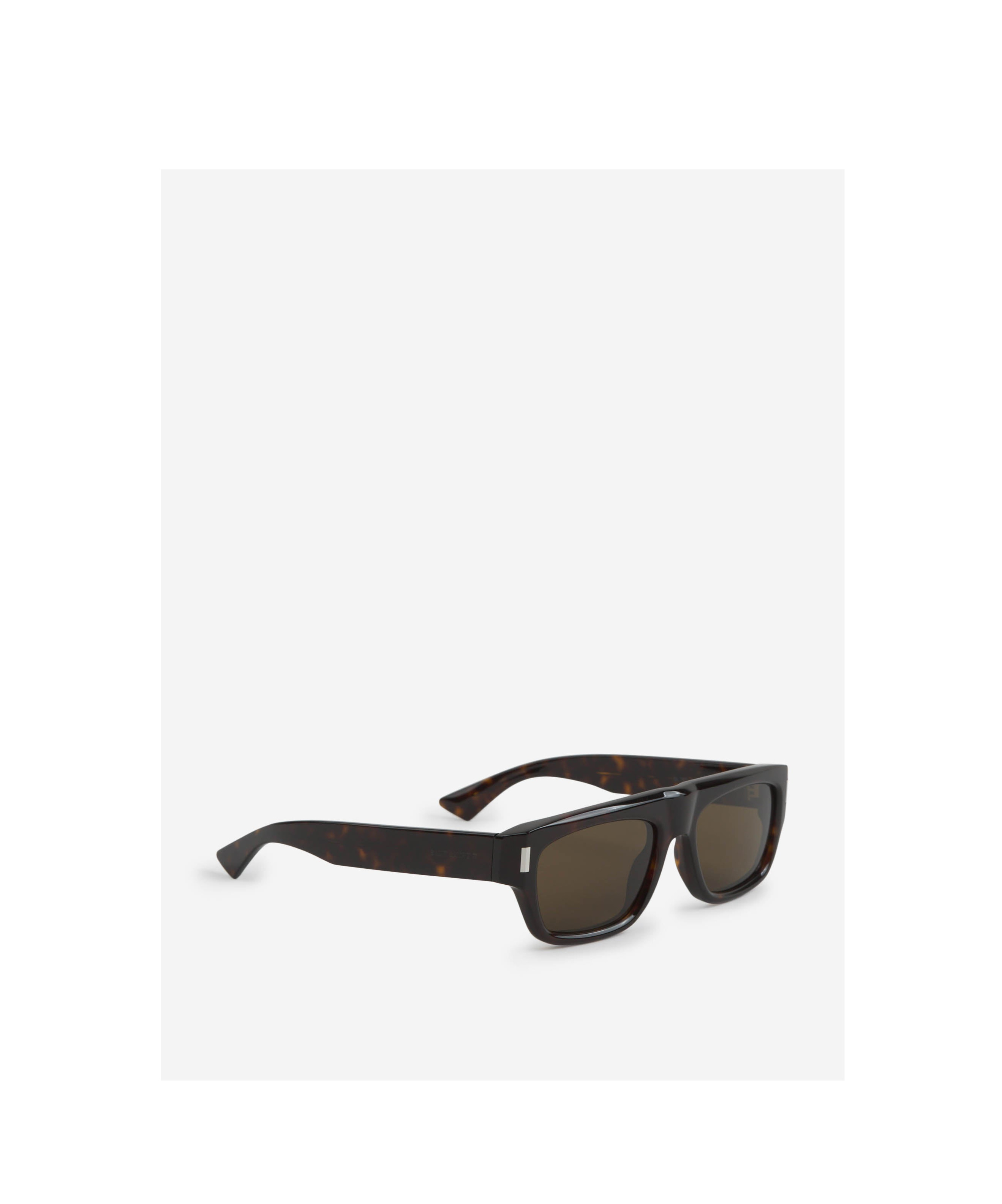 Saint Laurent Full Frame Sunglasses In Brown
