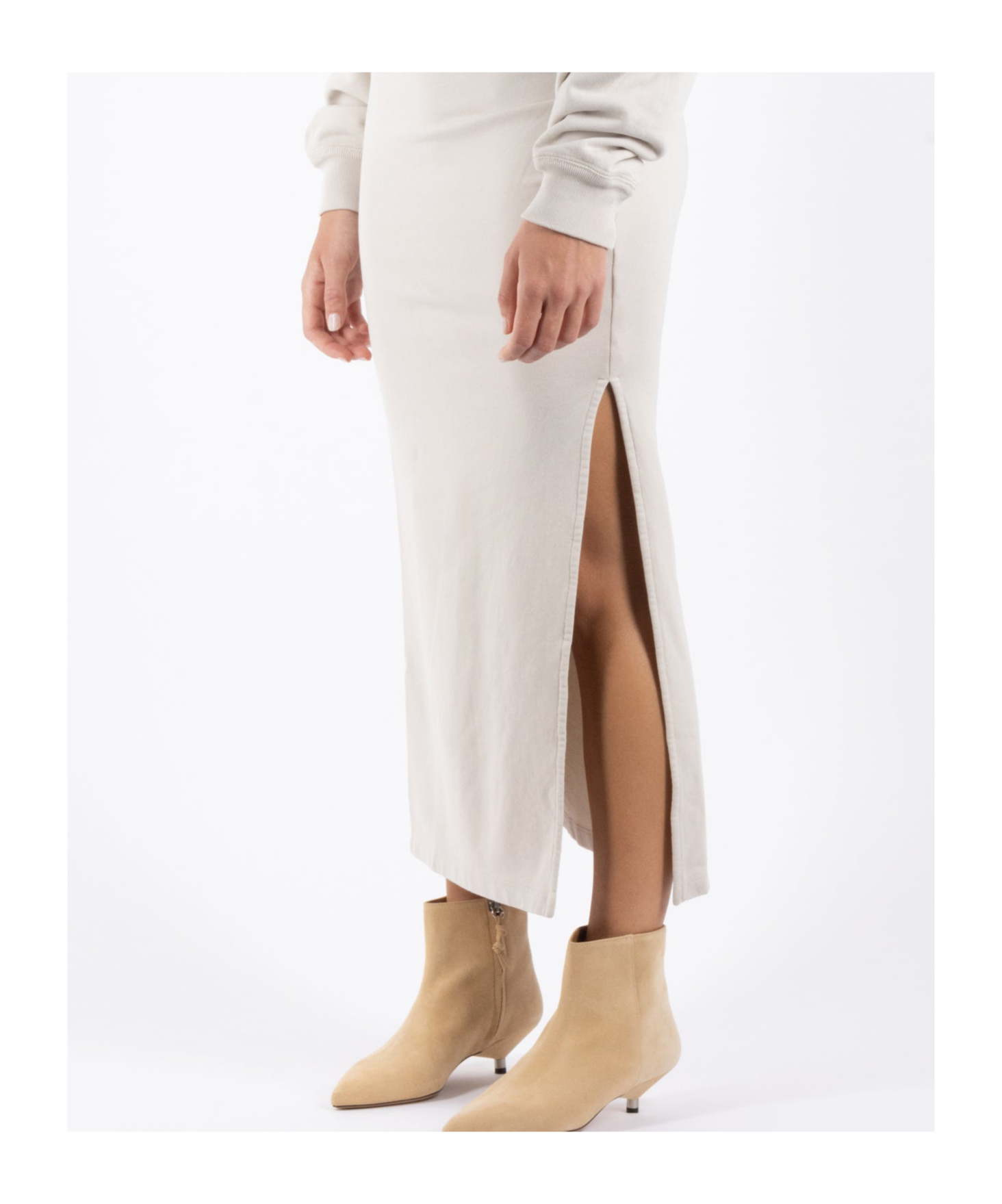 Isabel Marant Étoile Sandrina Wrap Midi Dress In White