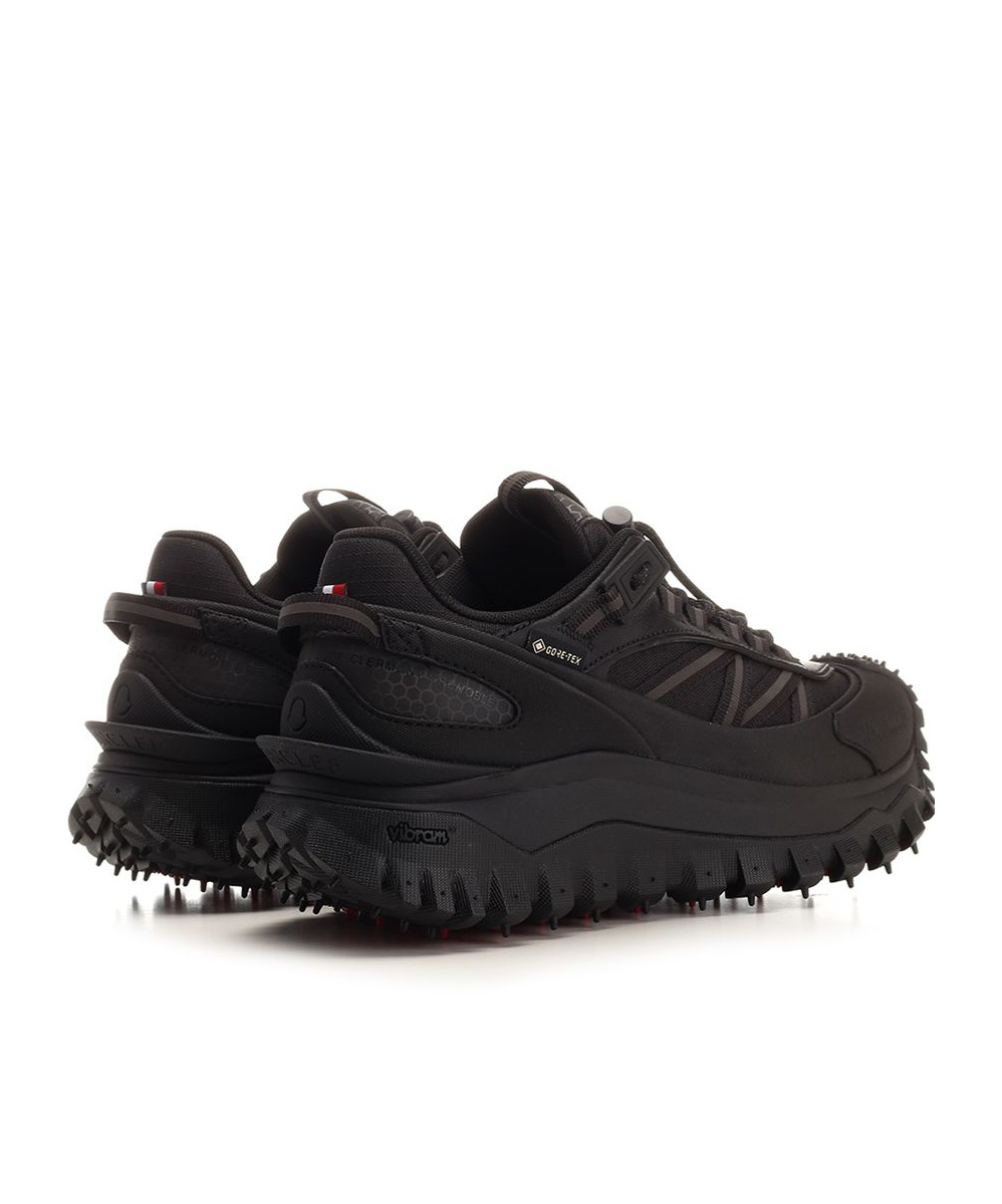 Shop Moncler Trailgrip Gtx Sneakers In Black