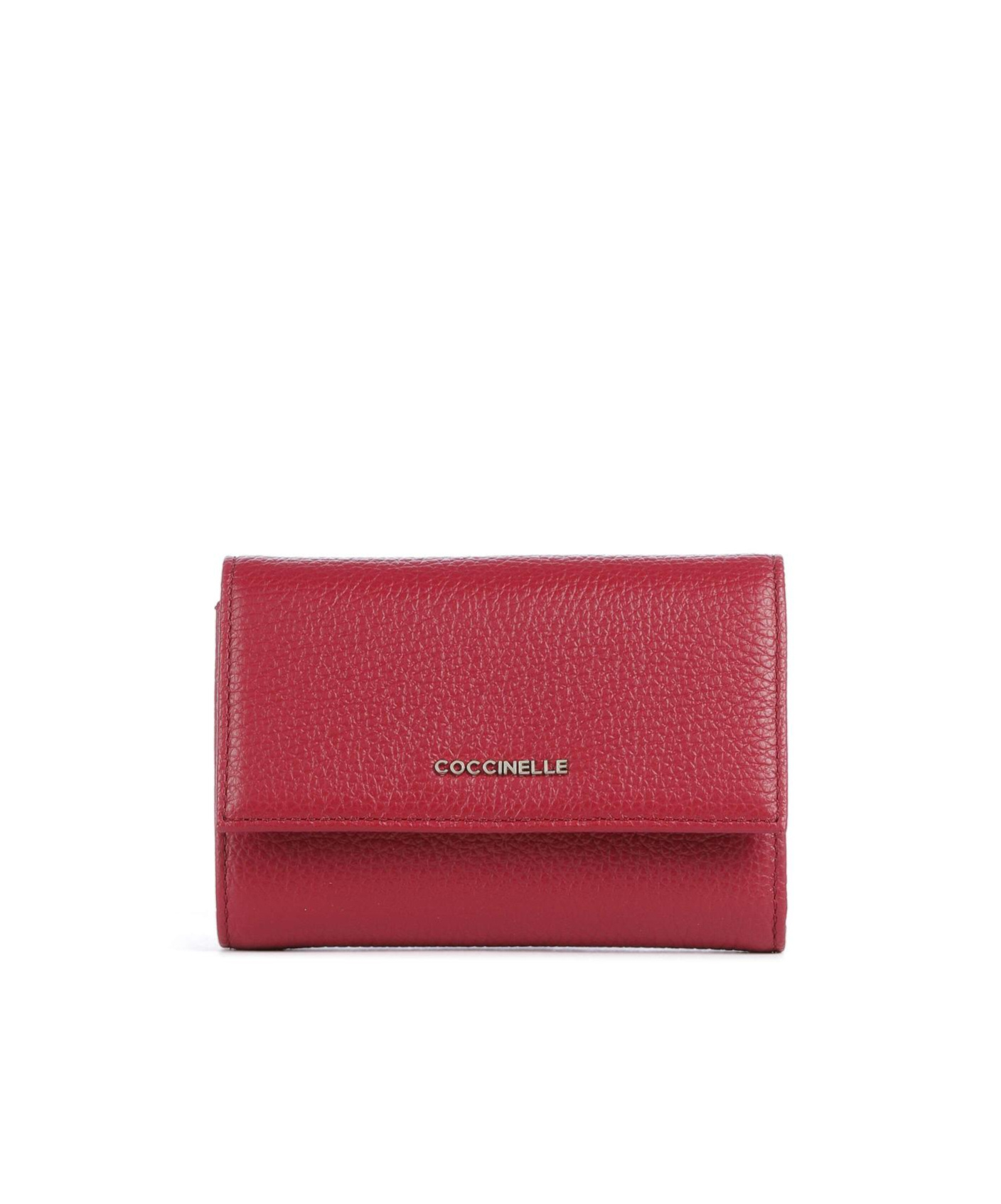 Shop Coccinelle Leather Wallet In Red