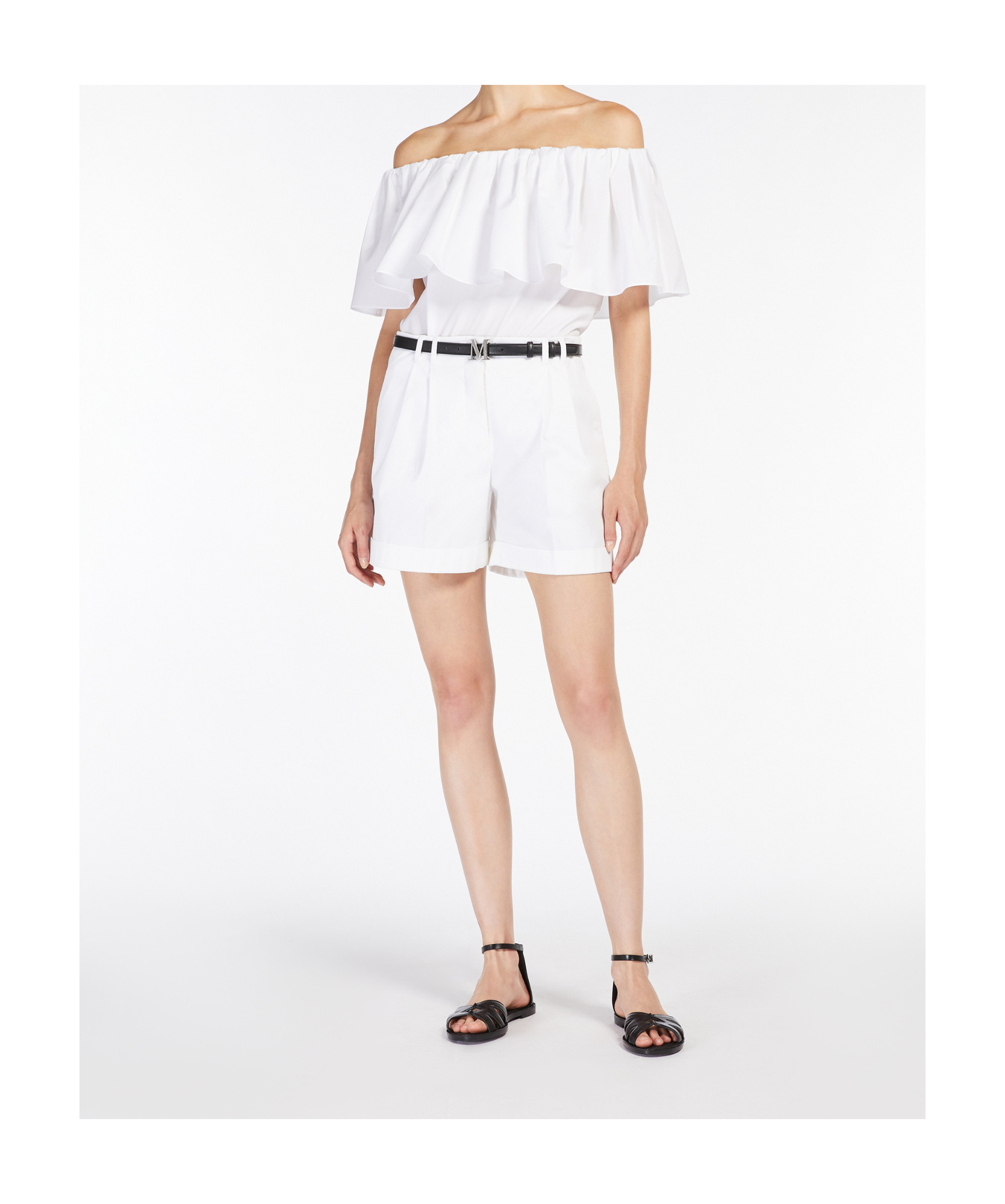Max Mara Peccati Blouse In White