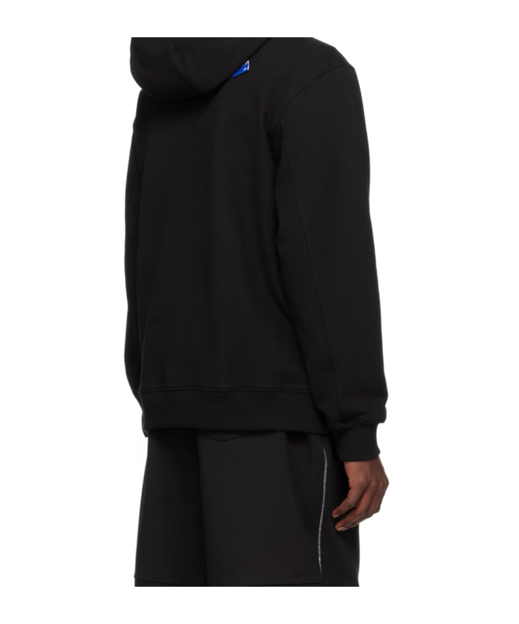 Ader Error Hooded Sweater In Black