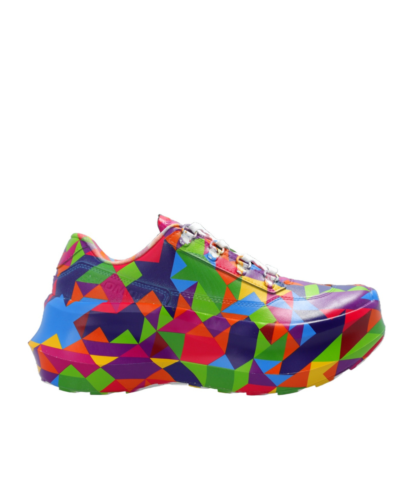 COMME DES GARÇONS LACE-UP LOW-CUT SNEAKERS 