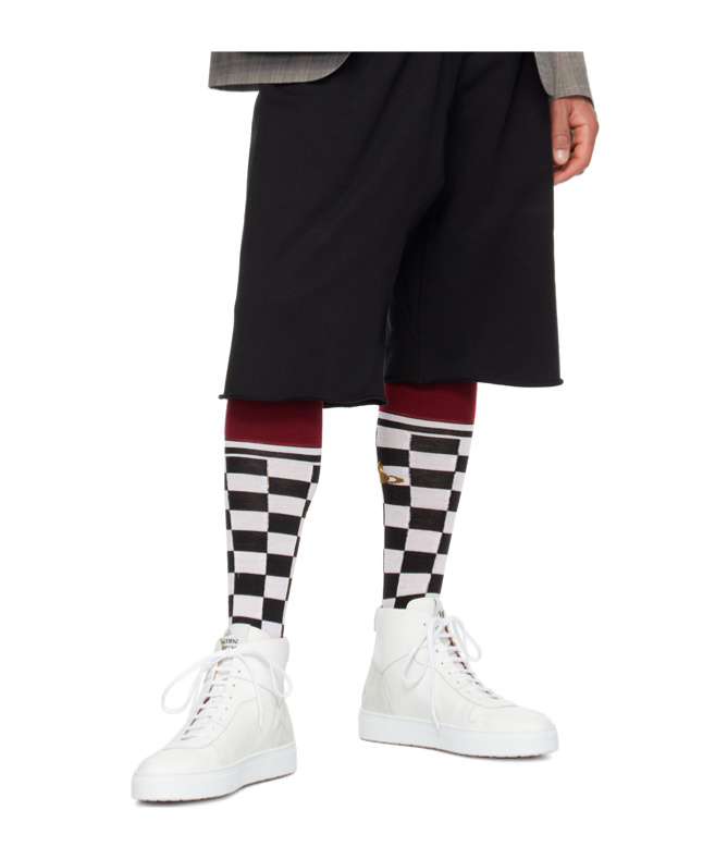 Vivienne Westwood Lace-up High-top Sneakers In White
