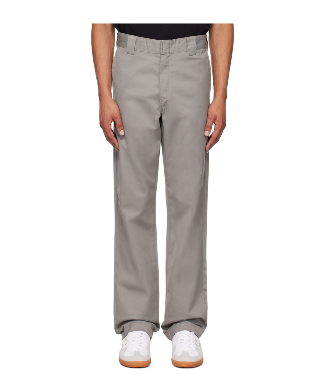 Carhartt Gray Master Trousers In Gray