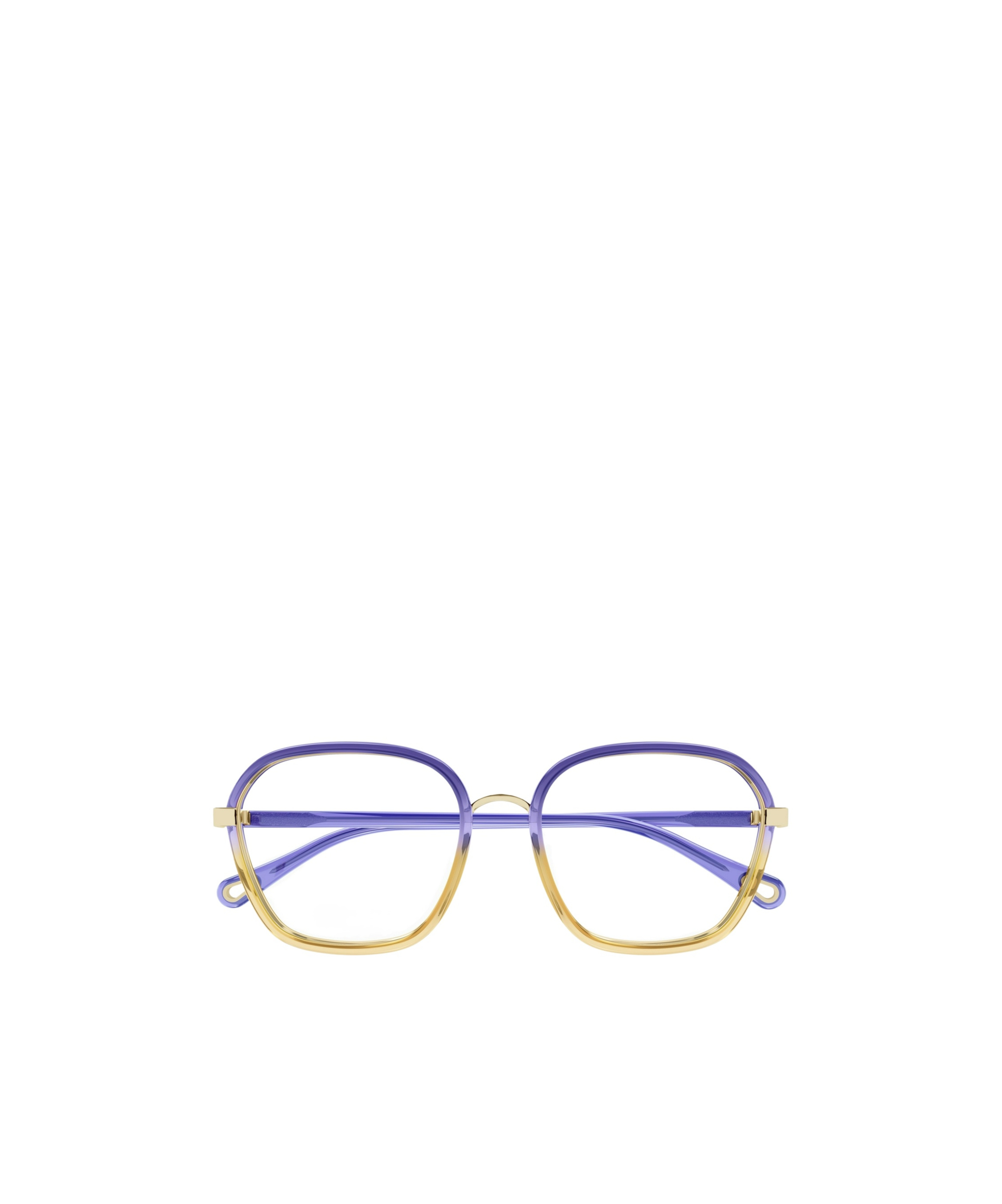 Chloé Eyewear Square-frame Glasses In Blue