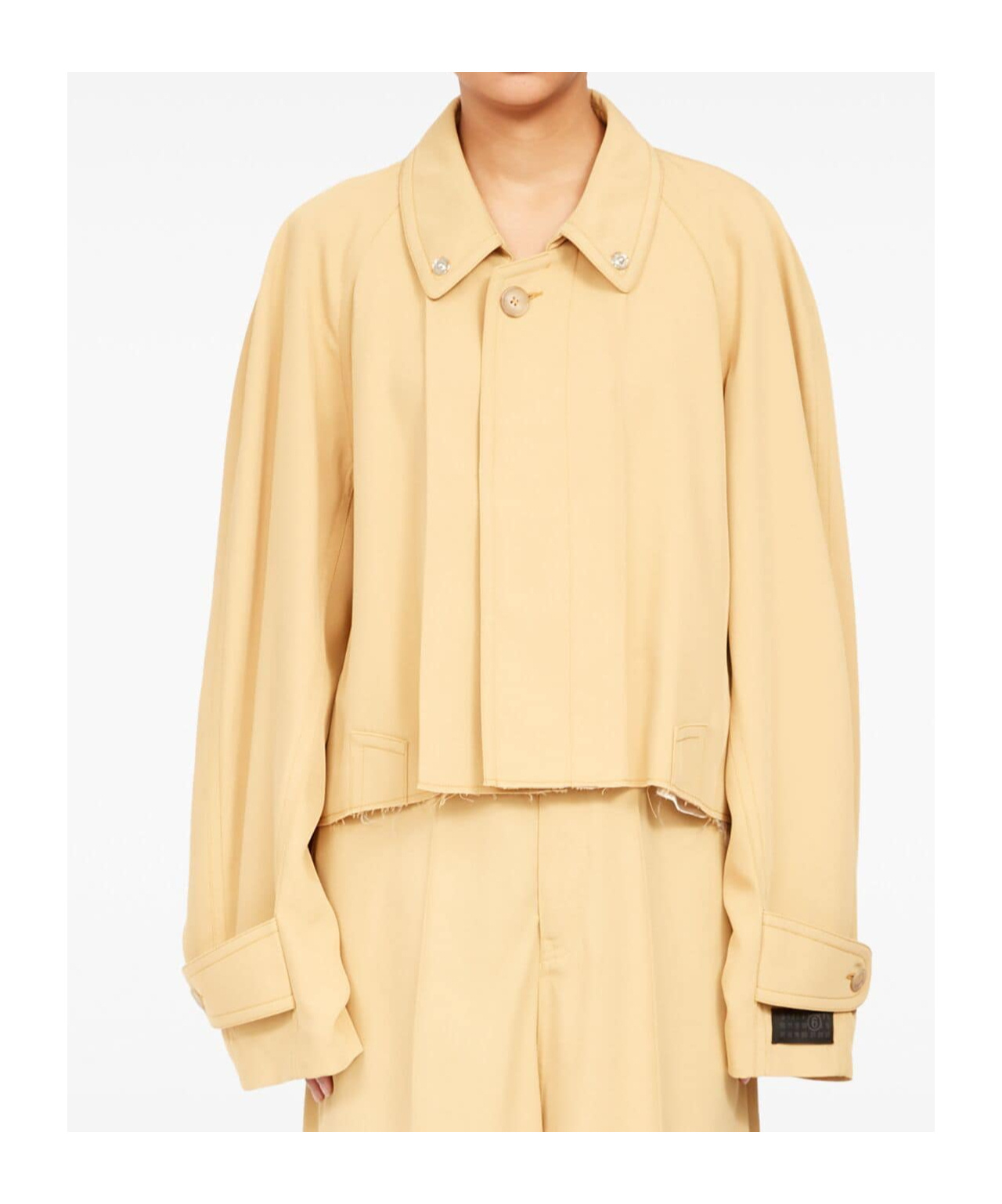 Mm6 Maison Margiela Sports Jacket In Nude
