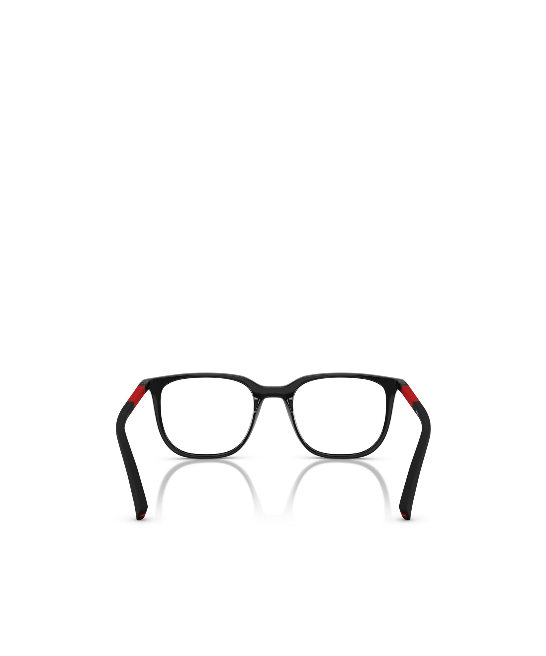 Prada Linea Rossa Ps 04rv Czh1o1 Blu Trasparente Glasses In Black