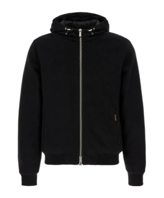 Moorer Long-sleeved Casual Jacket In Black