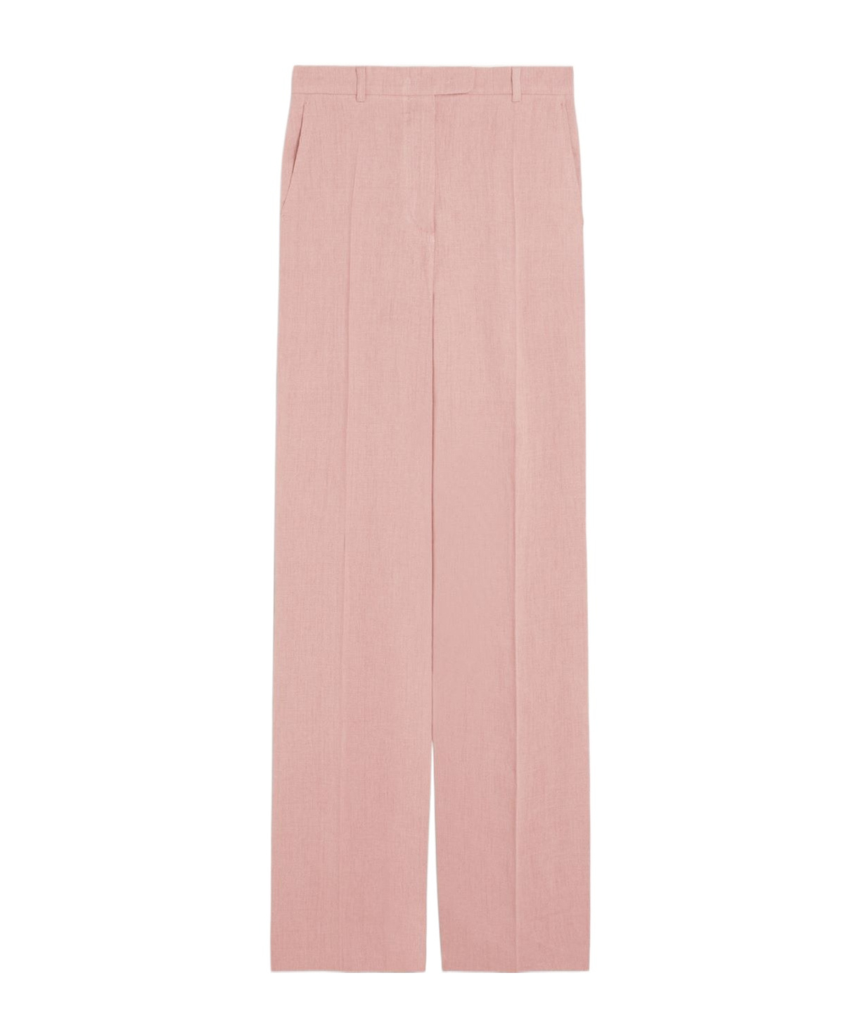 Max Mara Mannish Pure Linen Trousers