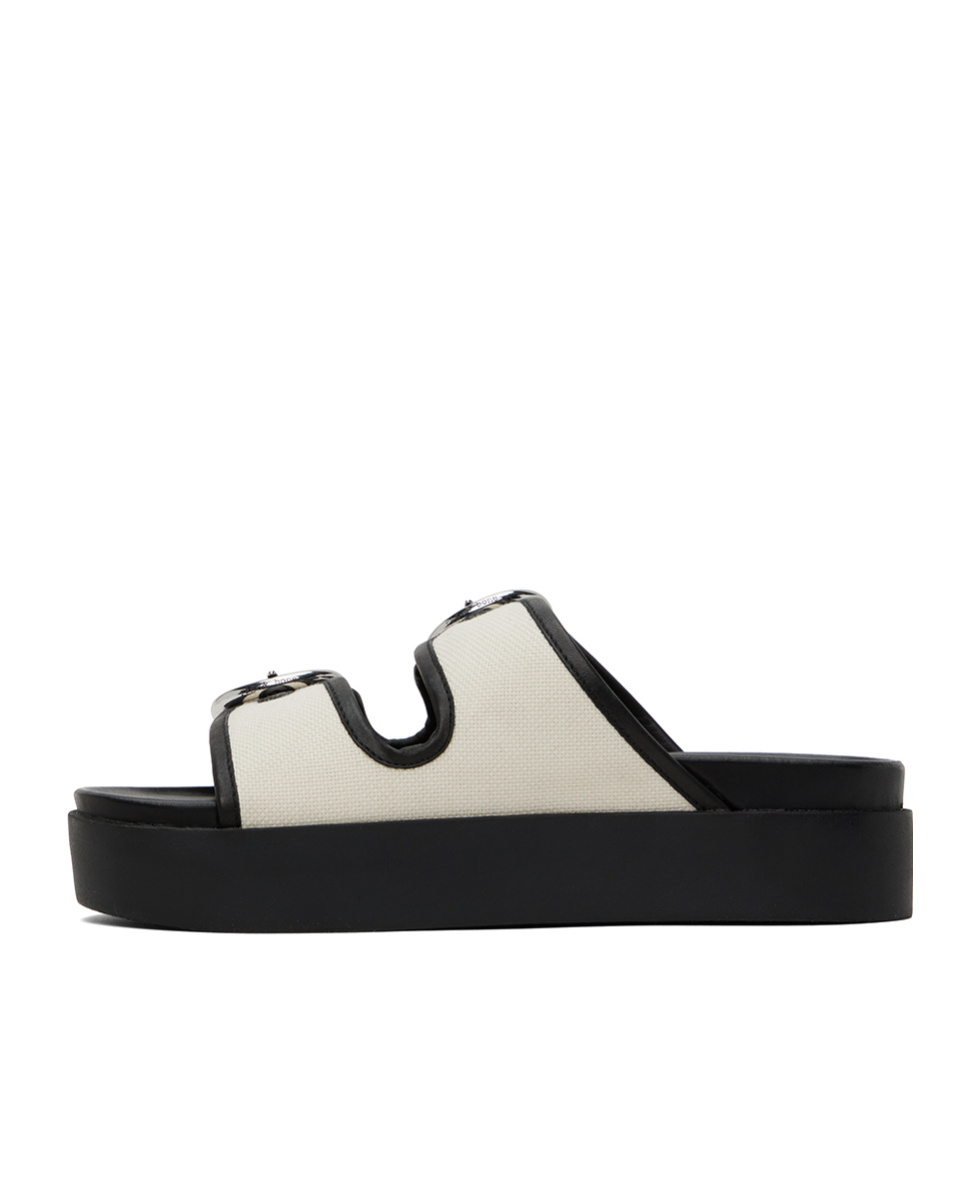 Rag & Bone Geo Buckle Platform Slides