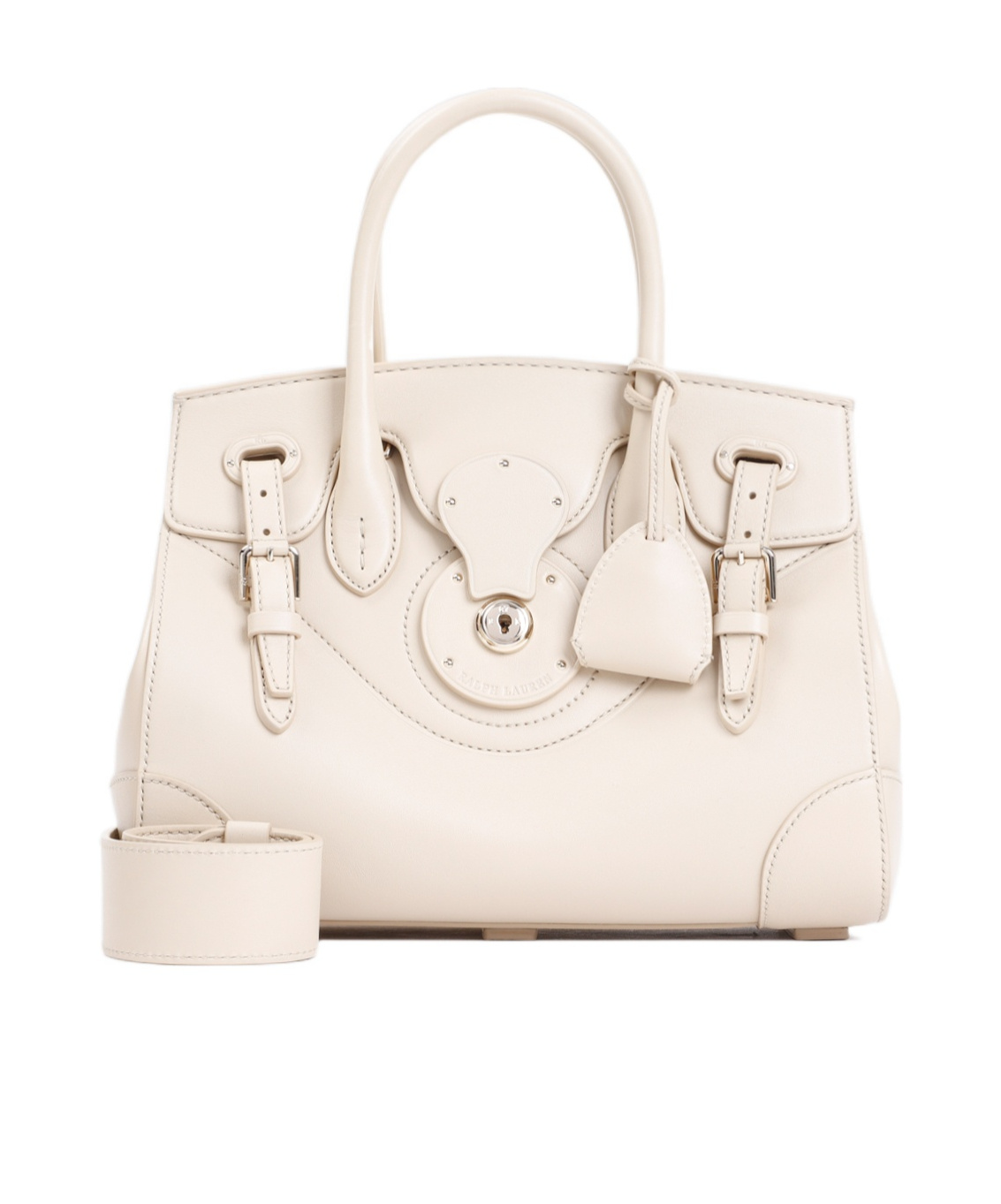 Polo Ralph Lauren Ralph Lauren Collection Ricky Top Handle Bag In White