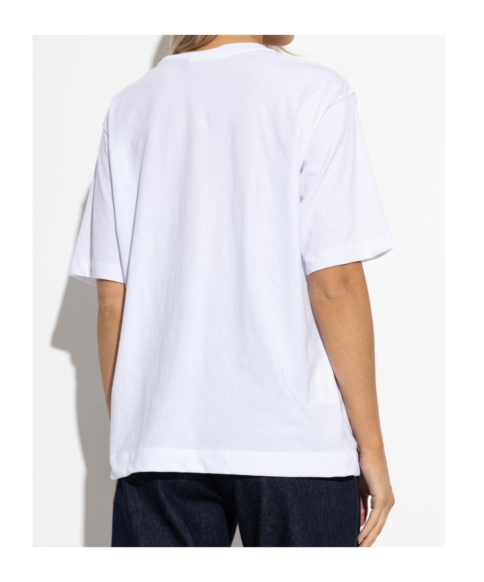 Dries Van Noten Short Sleeve T-shirt In White