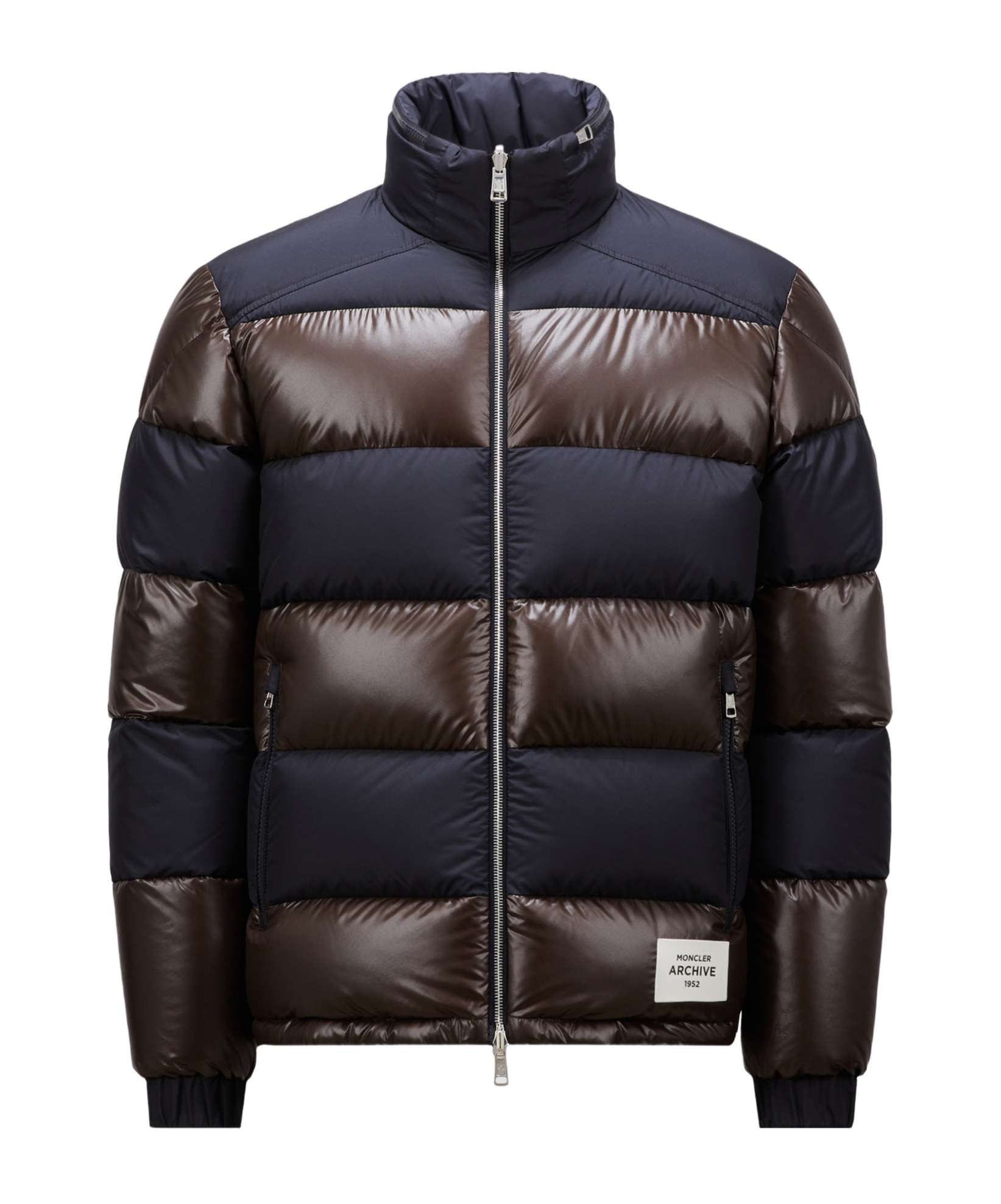 Moncler Peclet Reversible Short Down Jacket, Men, Multicolour, Size: 5 In Blue