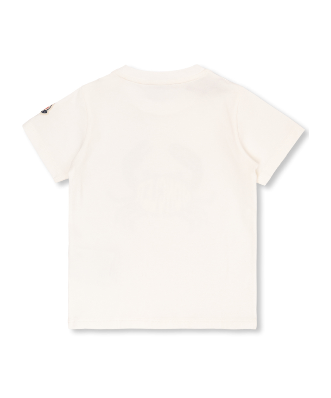 Moncler Enfant Crab Printed Crewneck T-shirt In Neutral