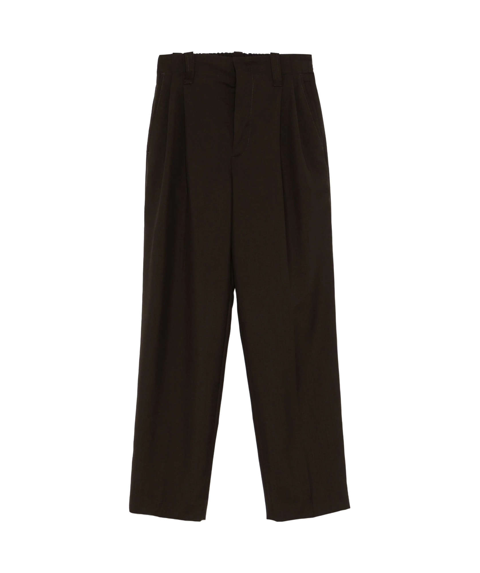 Marni Pleat-detail Trousers In Black