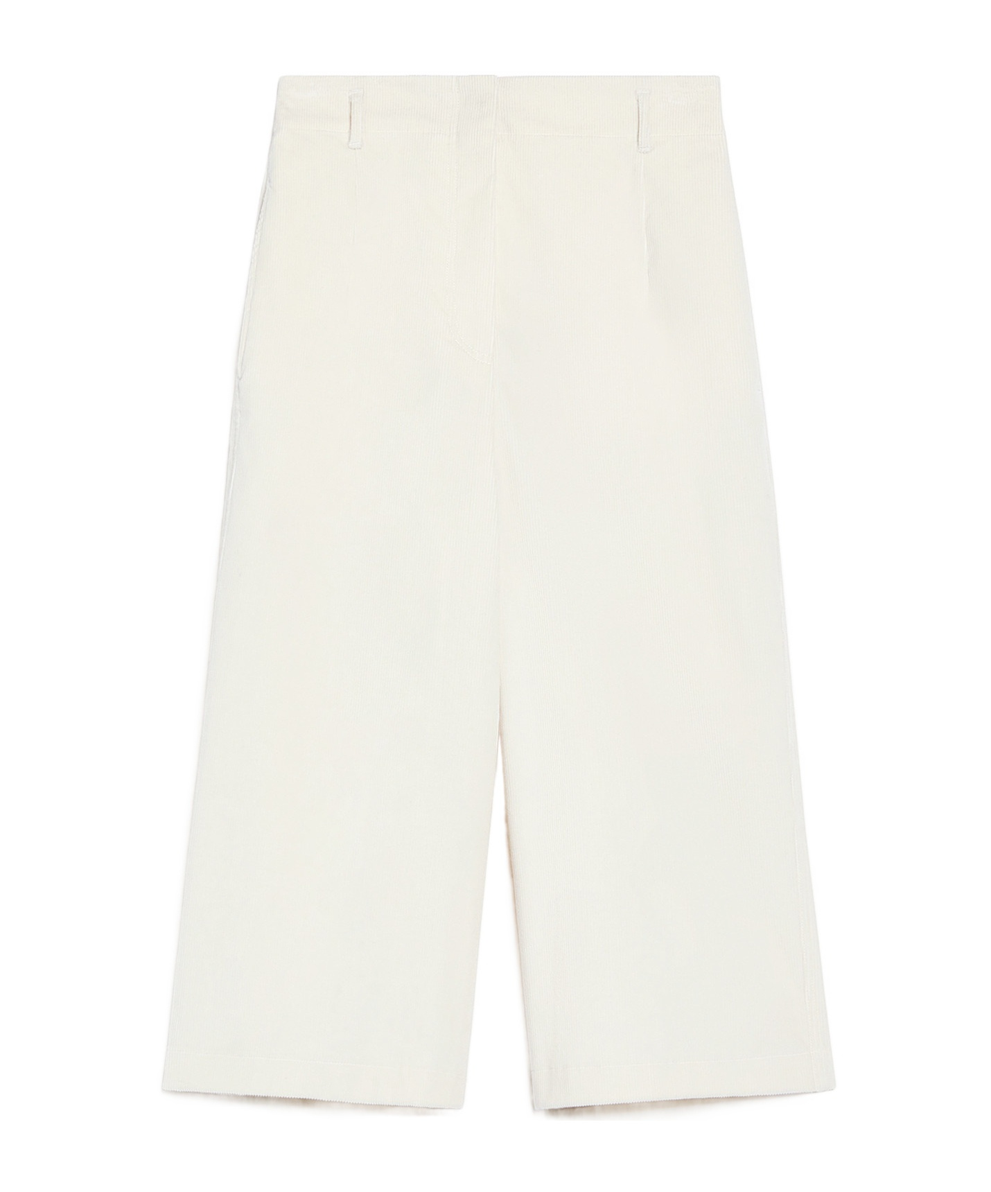 Max Mara Belt-loop Casual Pants In White