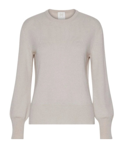 Marella Pure Cashmere Crew-neck Sweater - Cream In Neutral
