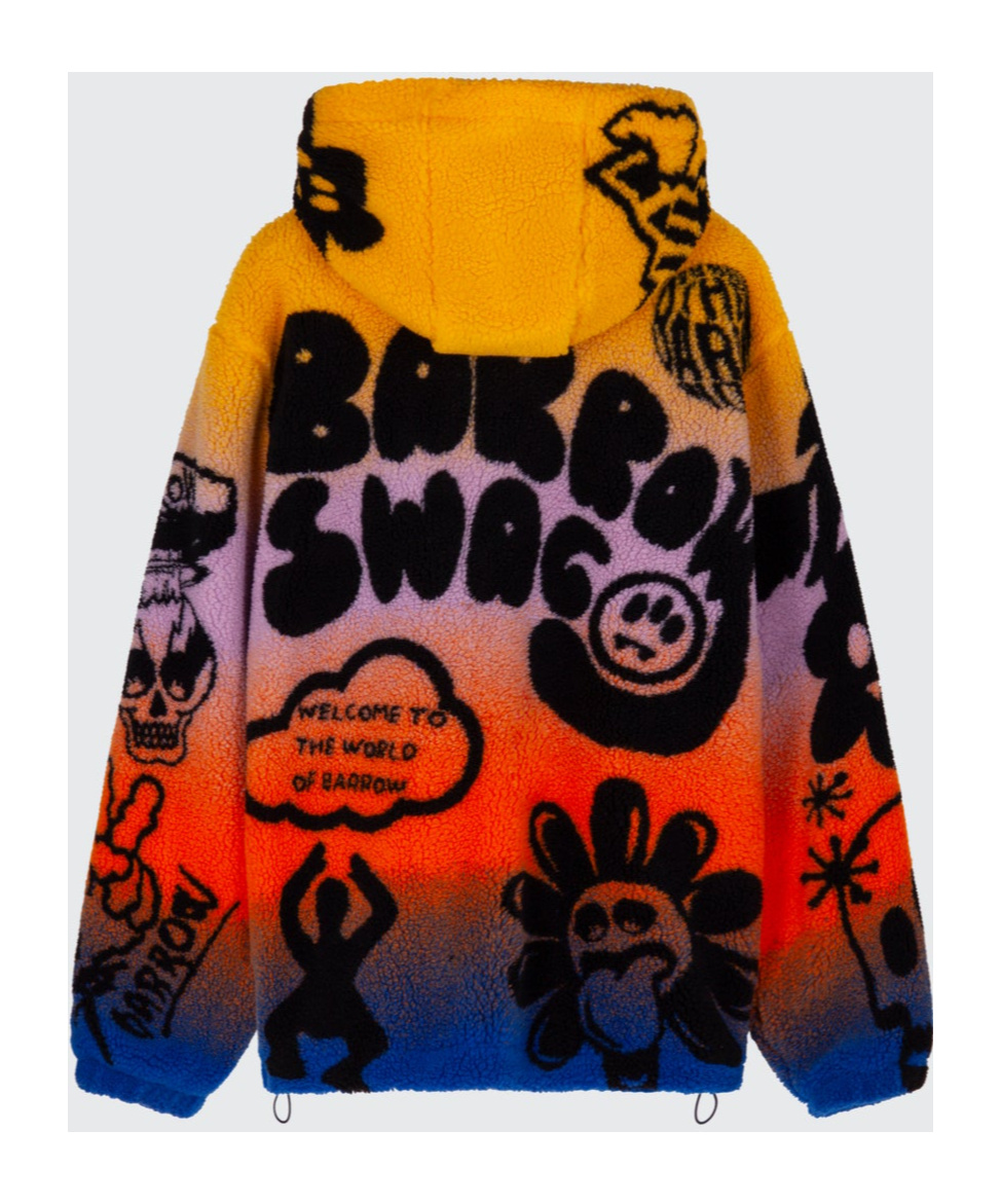 Barrow Pattern Casual Jacket In Multicolor