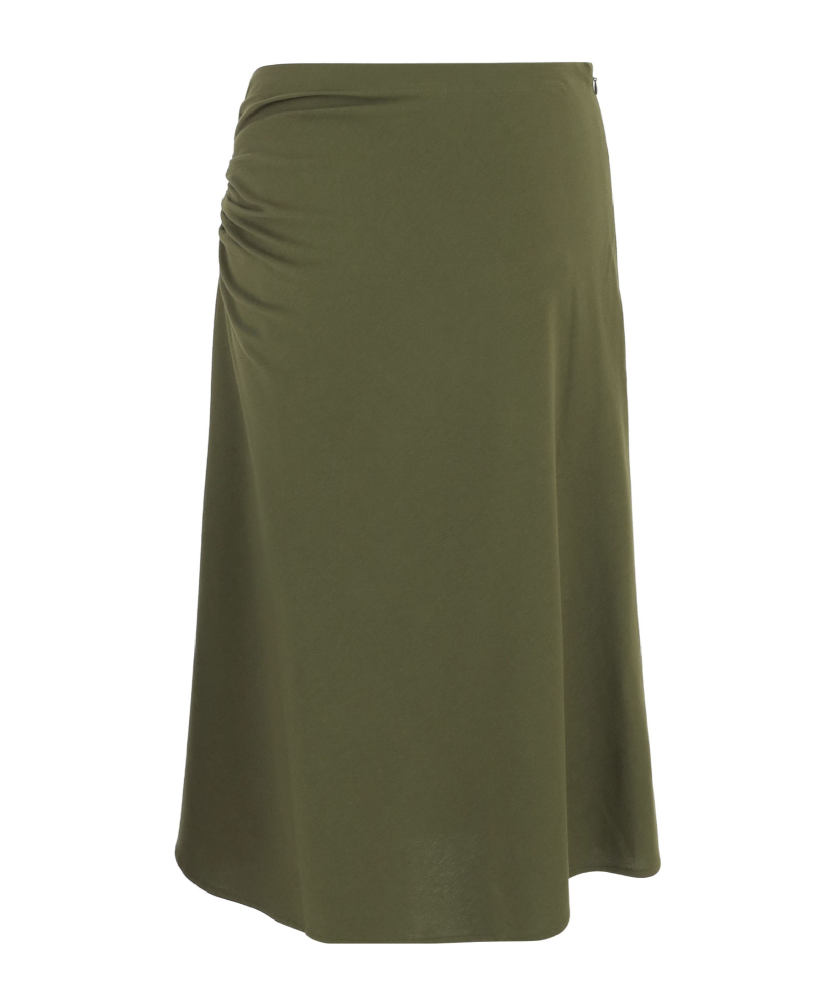 Dries Van Noten Pleated Skirt In Green