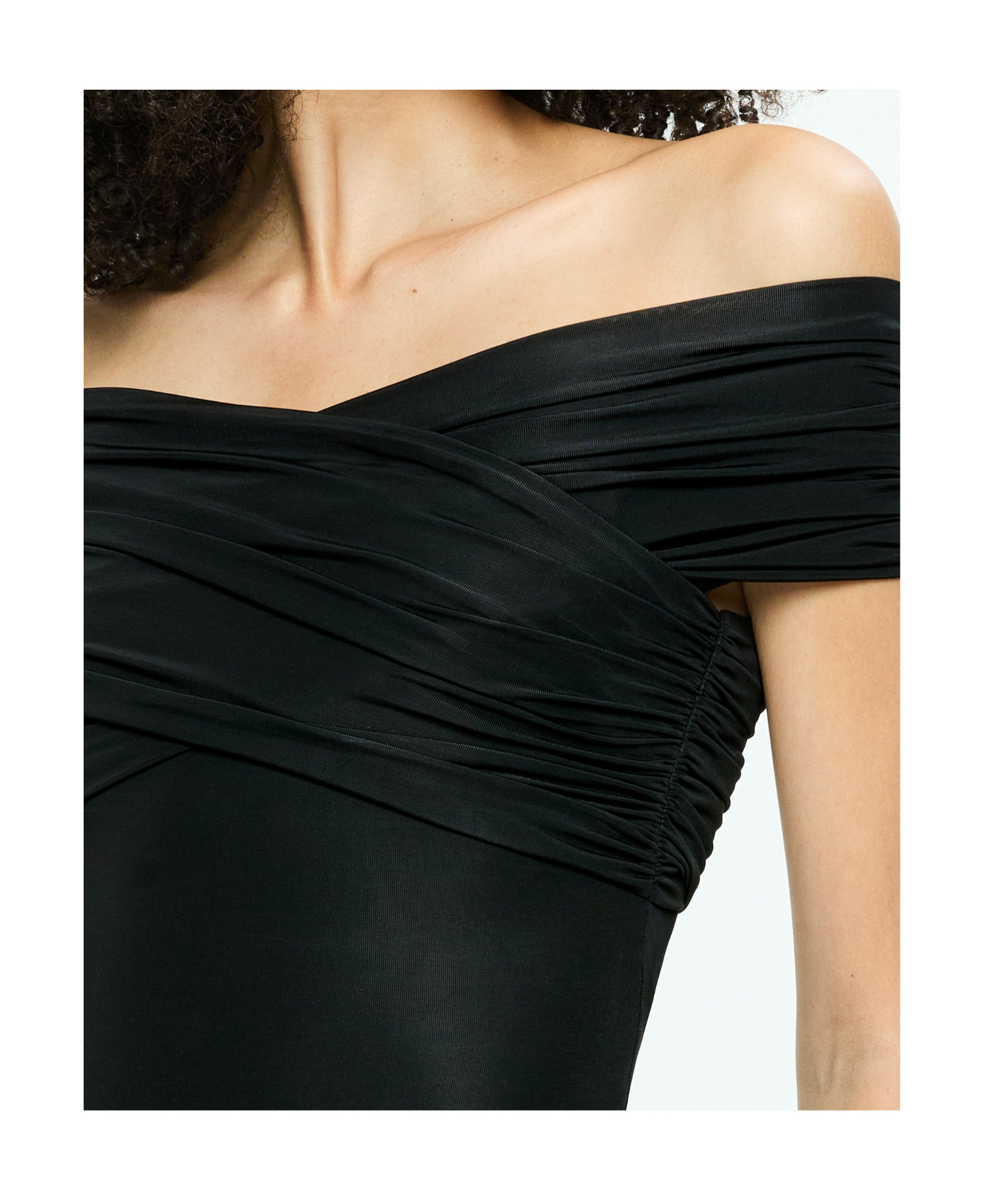 Alice And Olivia Arverne Bodysuit In Black