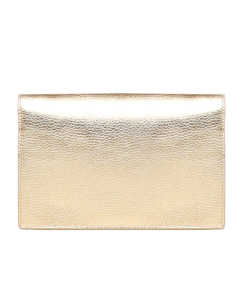 Shop Coccinelle Dandy Clutch Bag In Nude