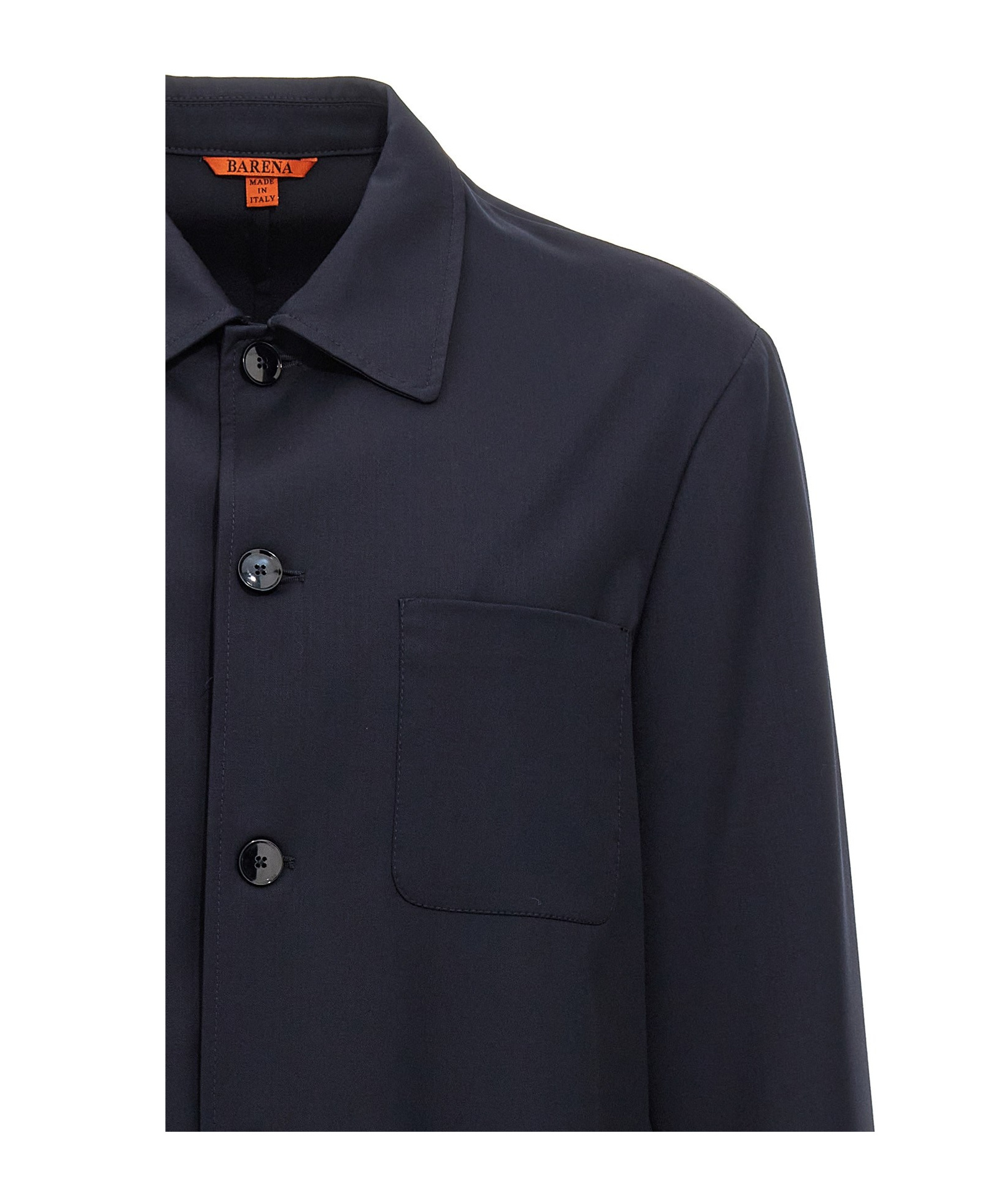 Shop Barena Venezia Shirt Casual Jacket In Black