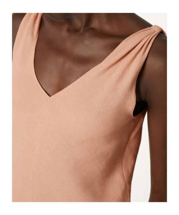 Loro Piana Callie Dress In Natural Shell