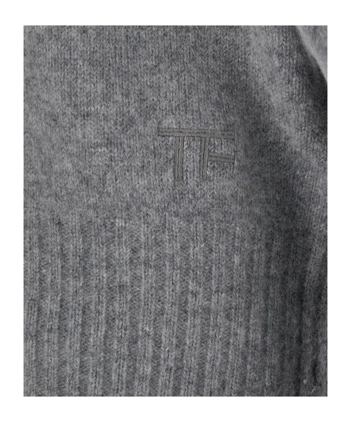 TOM FORD TOM FORD BUTTON DETAILED LONG-SLEEVED POLO SHIRT