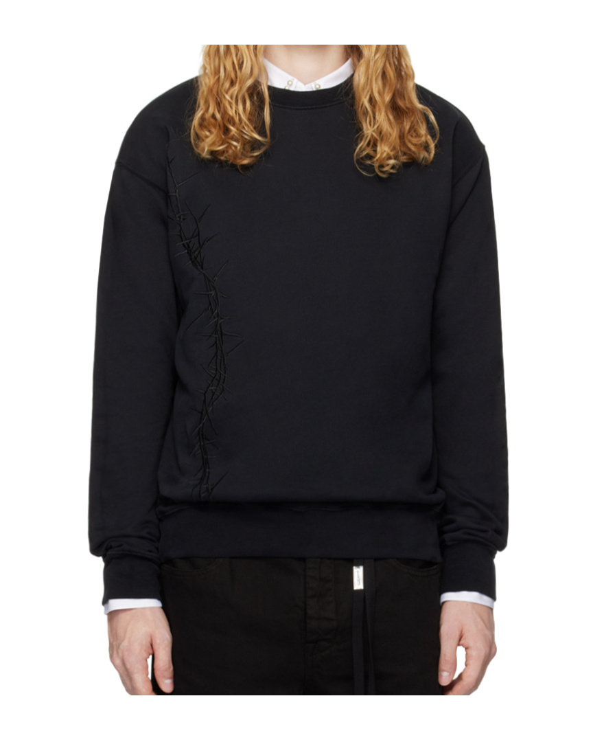 ANN DEMEULEMEESTER LONG-SLEEVED SWEATER 