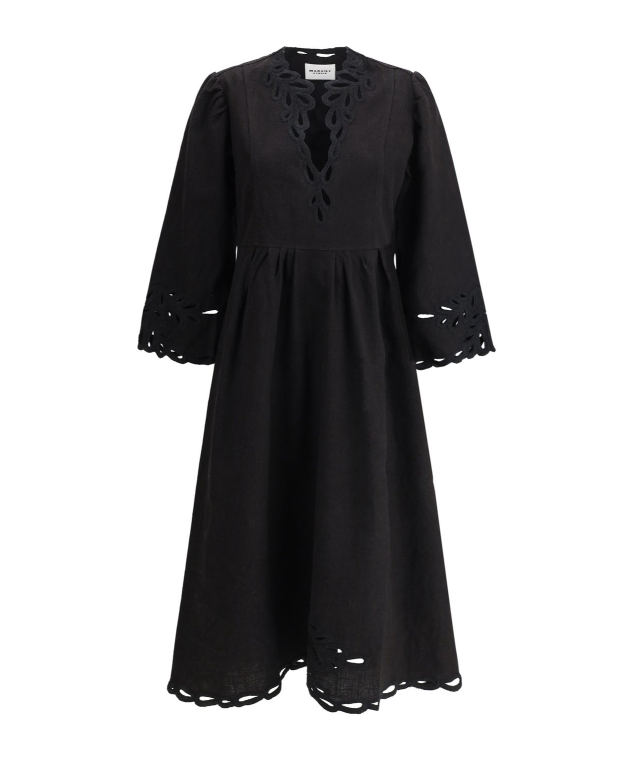 Shop Isabel Marant Étoile Tianny Dress In Black