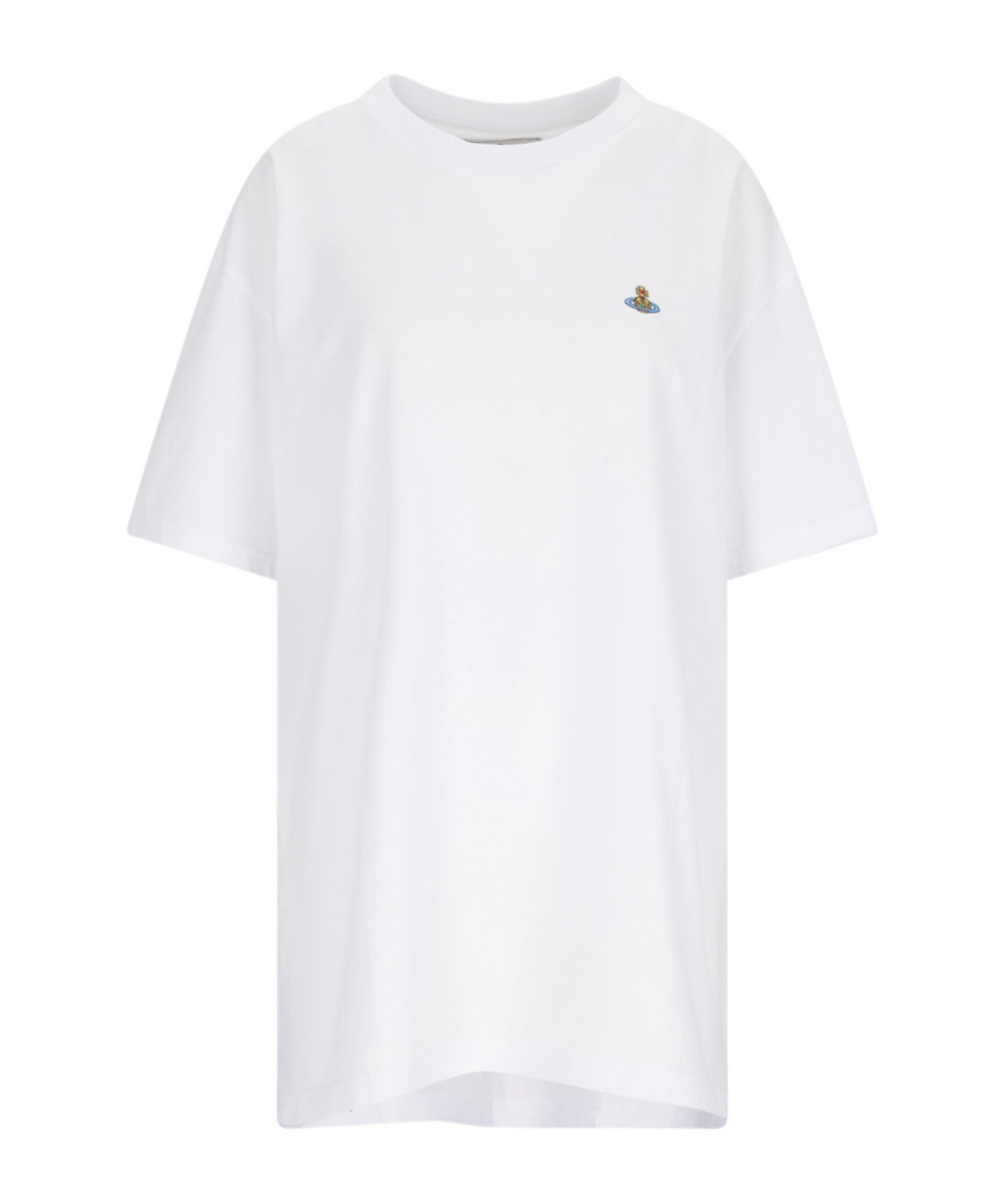 Vivienne Westwood Open-necked Black Shirt In White