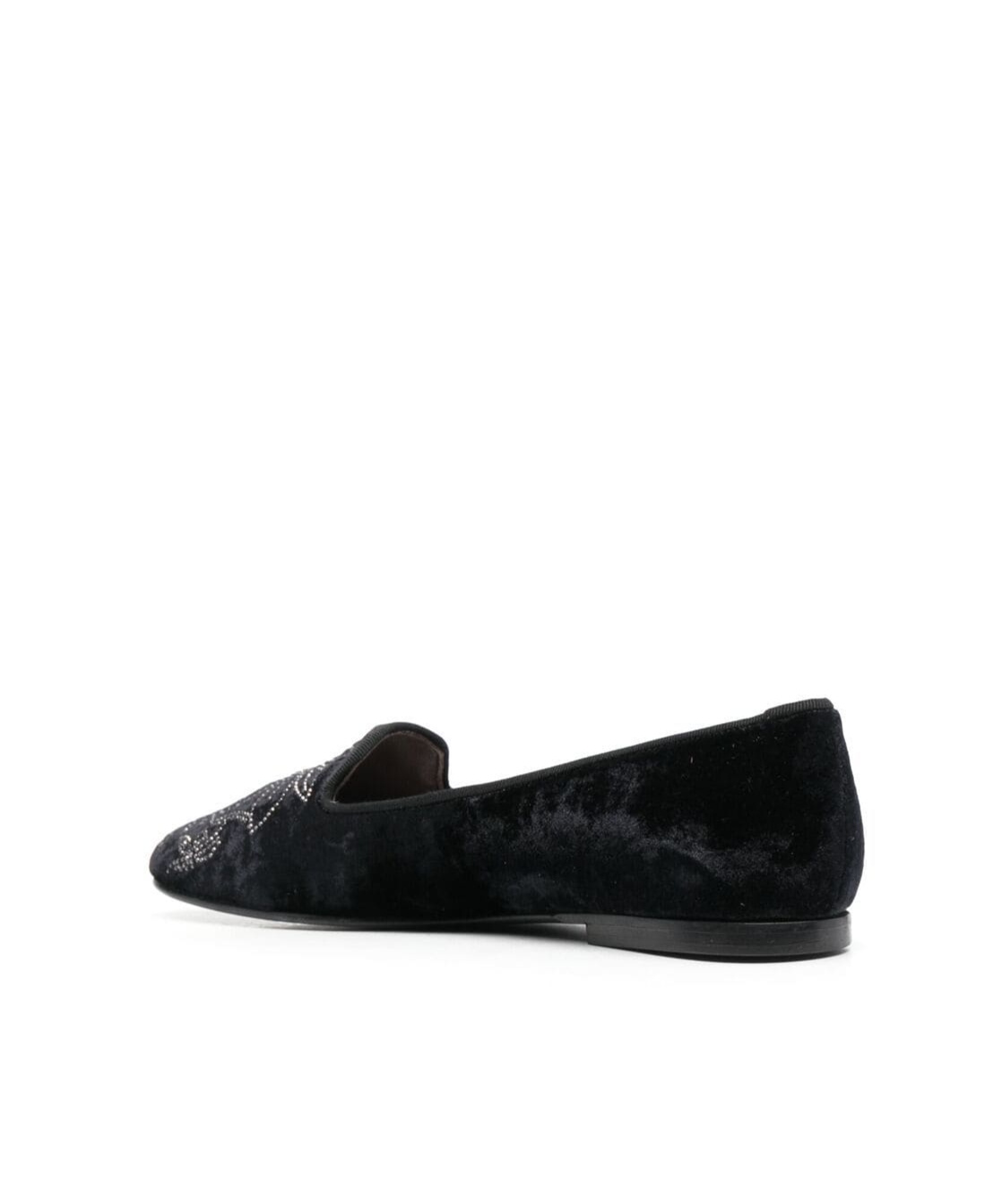 Castaã±er Round-toe Flat Shoes In Black