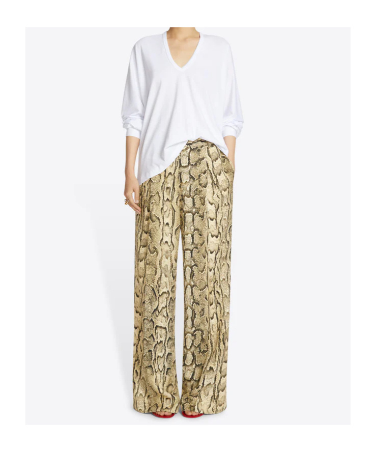 Shop Dries Van Noten V-neck Tee