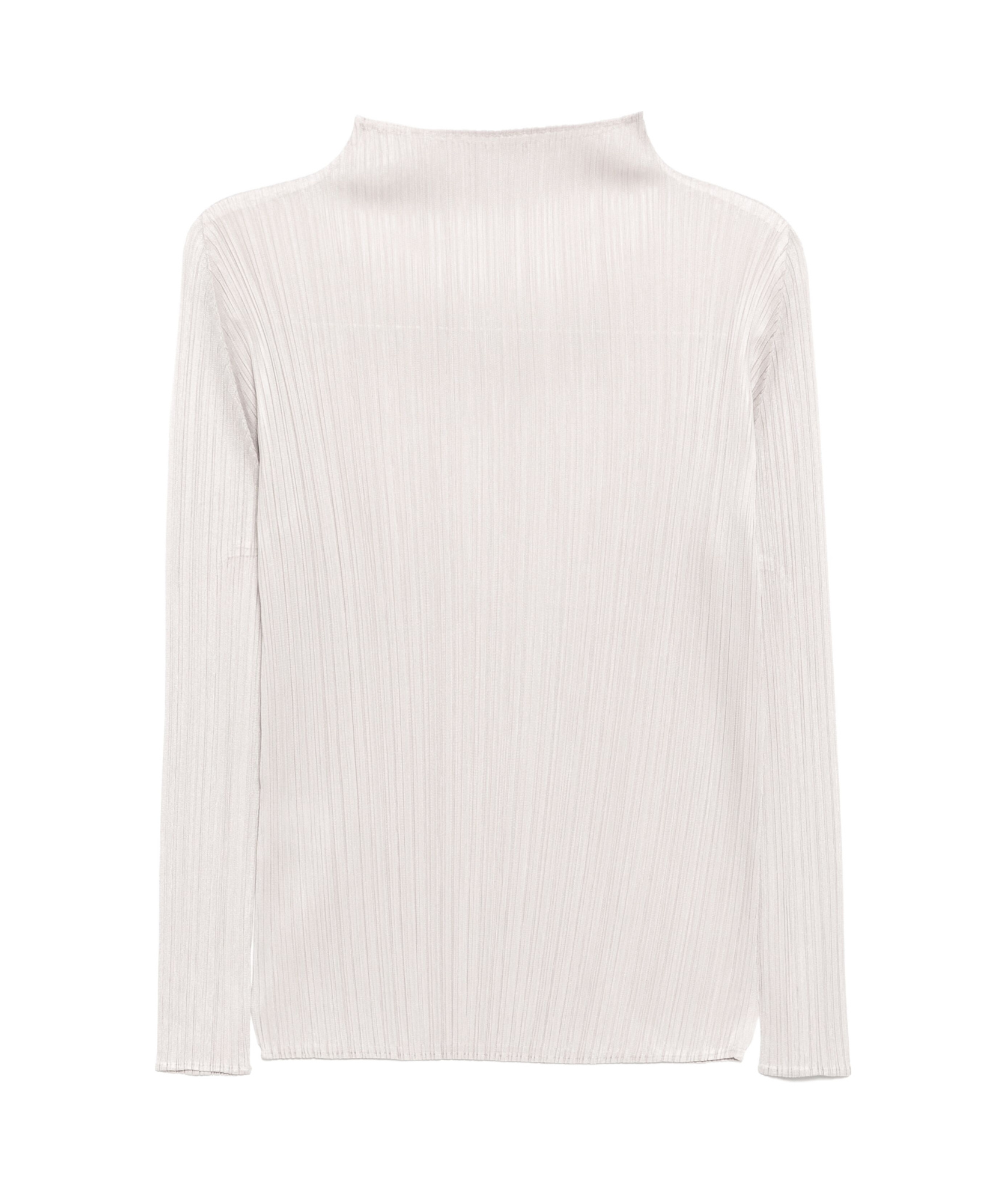 Issey Miyake Pleated Blouse In White