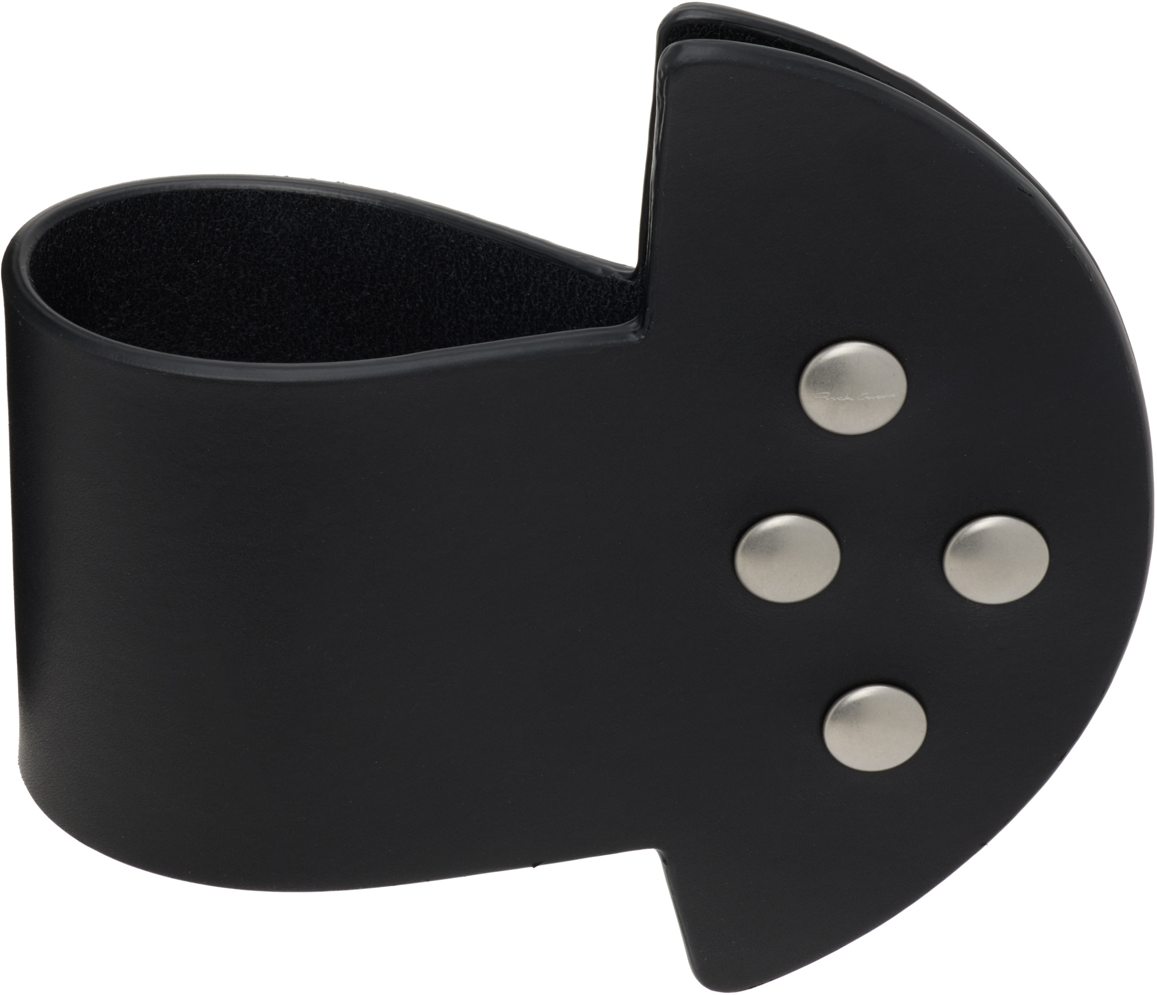 Rick Owens Concordians Anthem Snaps Bracelet In Black