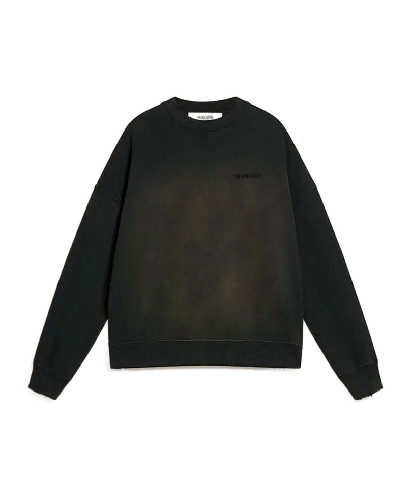 Golden Goose Gender Inclusive Journey Crewneck Sweatshirt In Gray