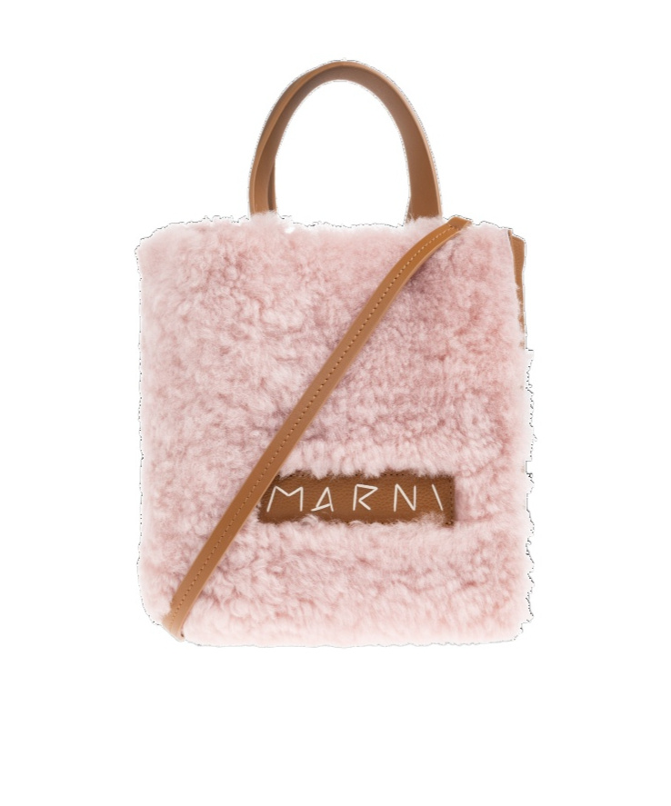 Marni Museo Soft Shopper Bag In Pink